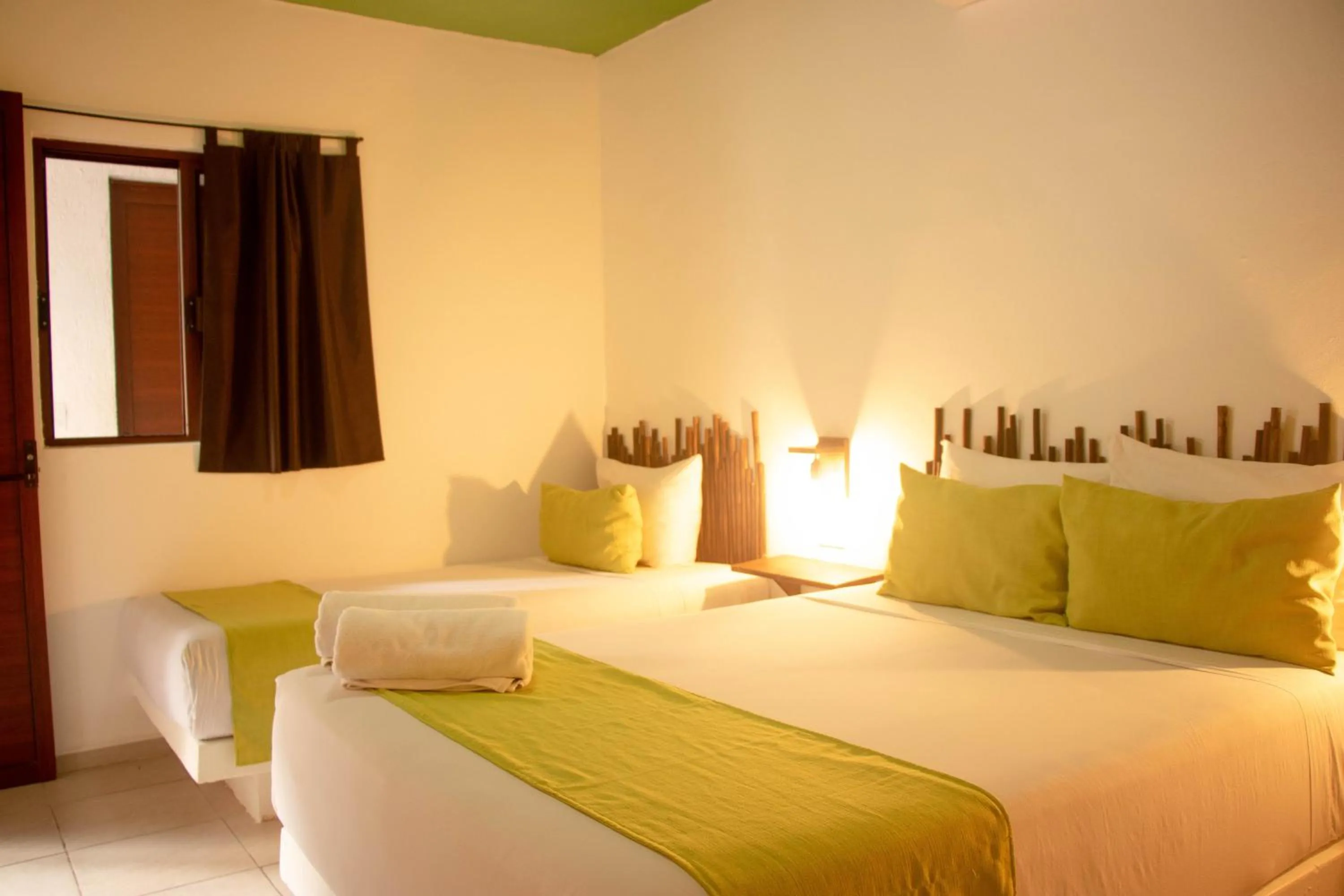 Bed in Hotelito El Cuyo