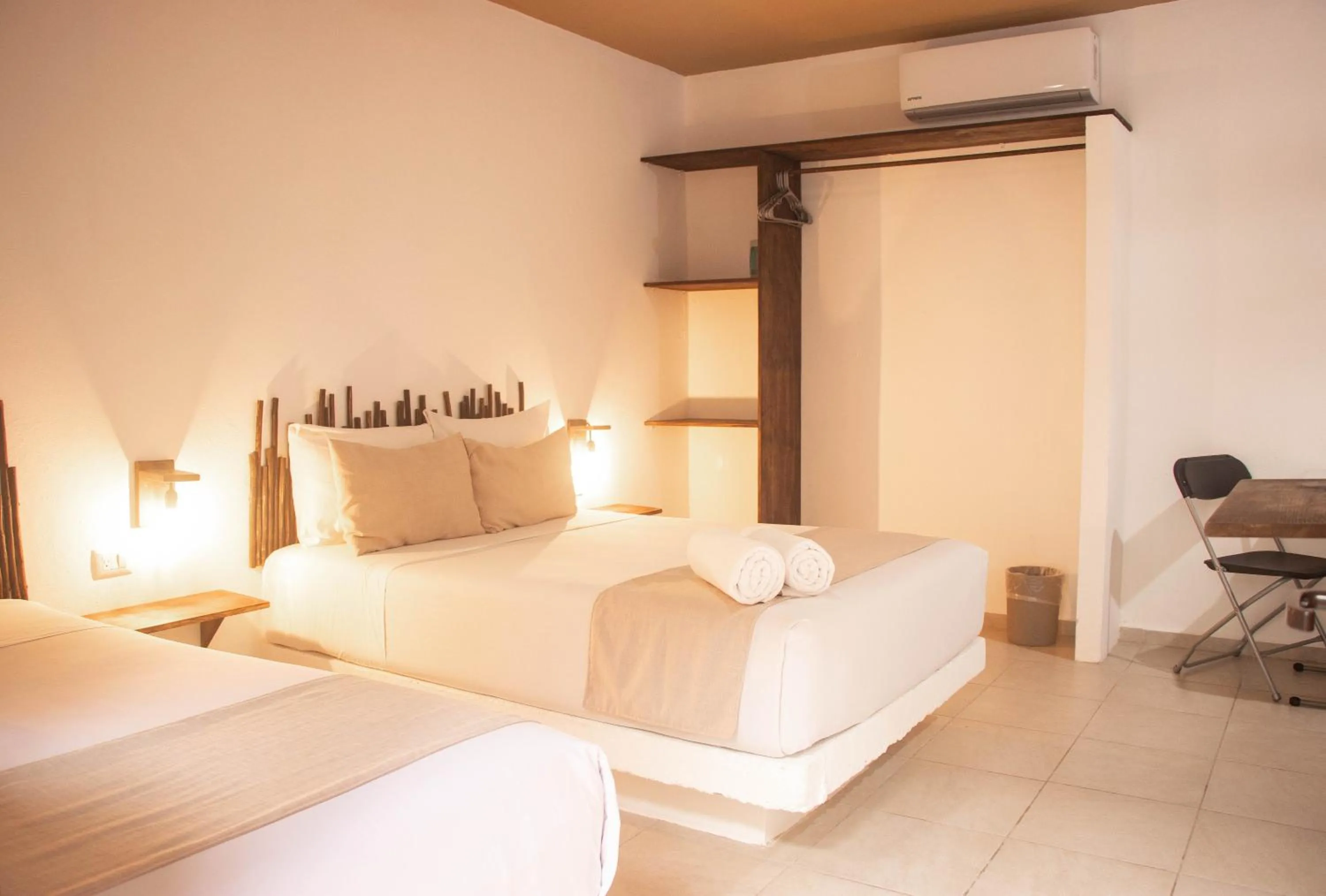 Bed in Hotelito El Cuyo