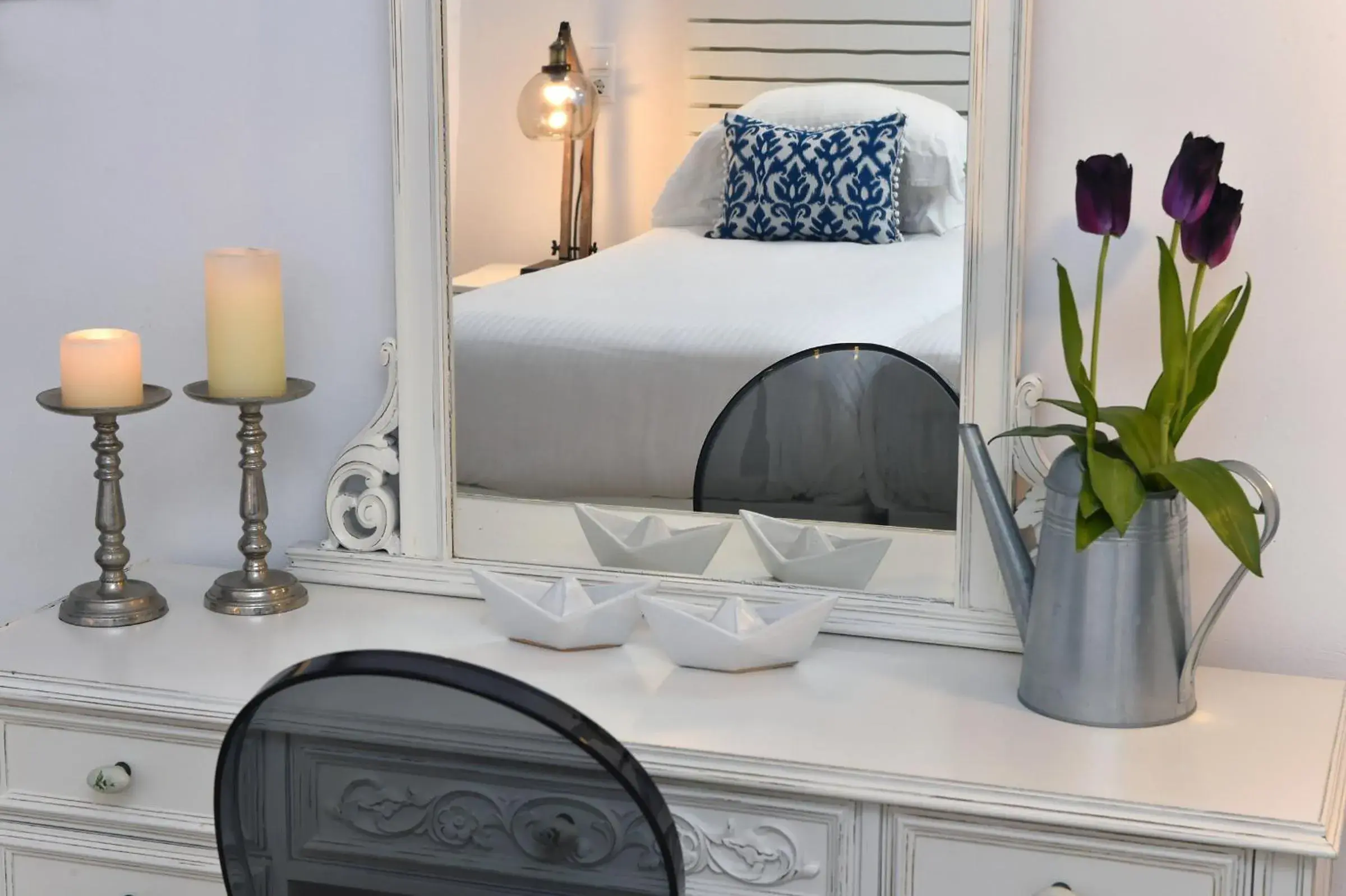 Decorative detail, Bed in Apollon Boutique Hotel Decorative detail, Bed in Apollon Boutique Hotel