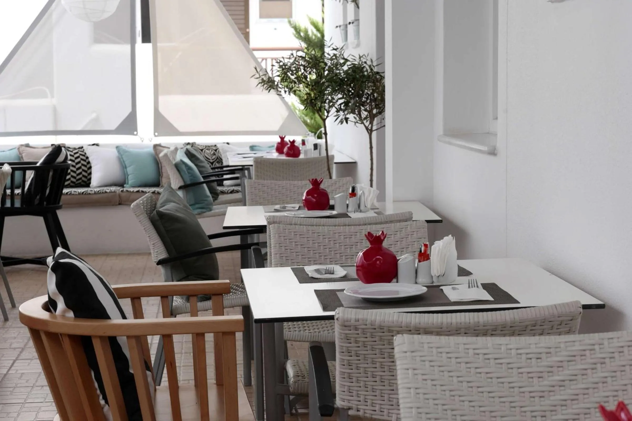 Patio in Apollon Boutique Hotel