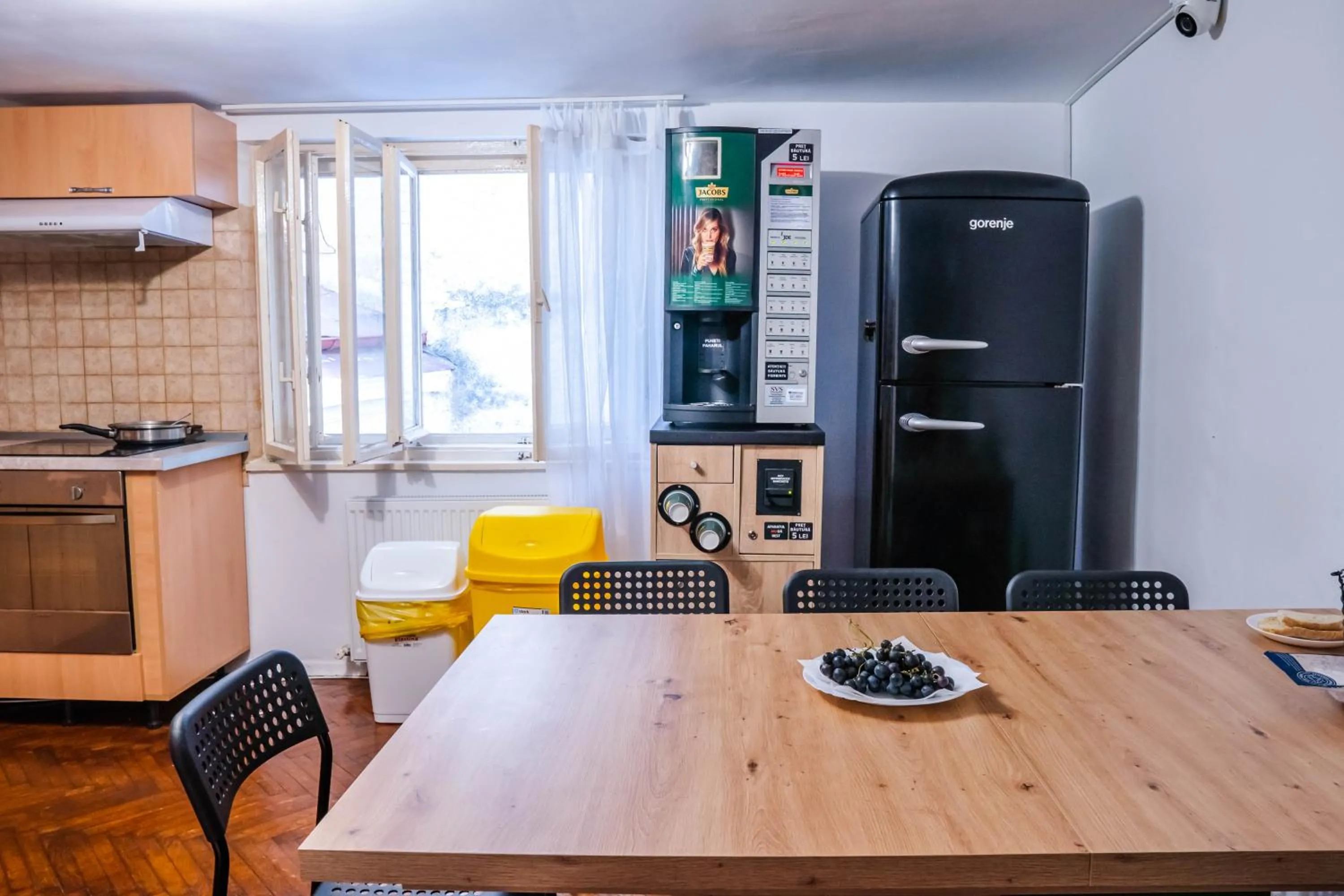 Kitchen or kitchenette in HOSTEL SPORT BUCHAREST