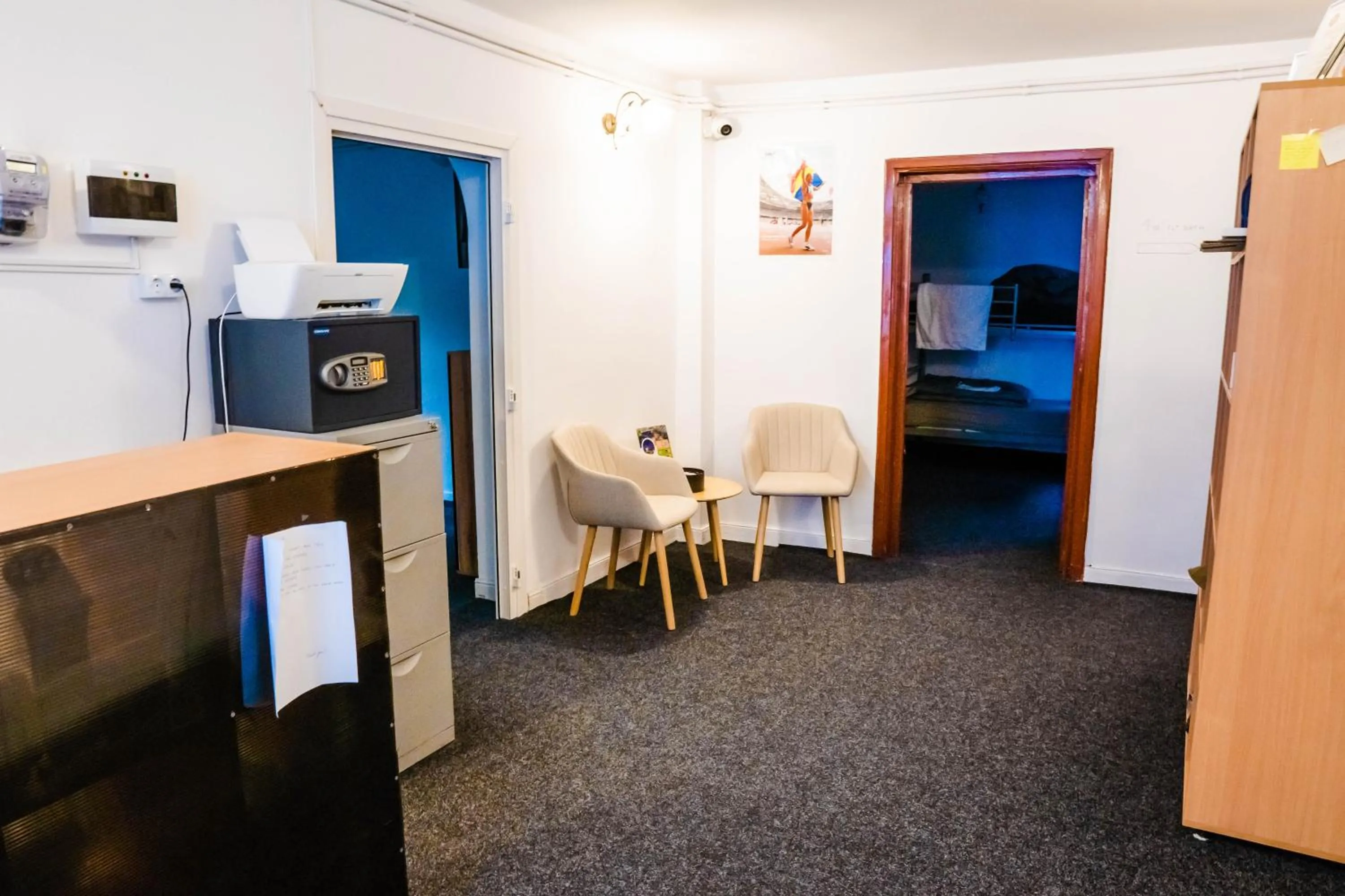 Lobby or reception in HOSTEL SPORT BUCHAREST