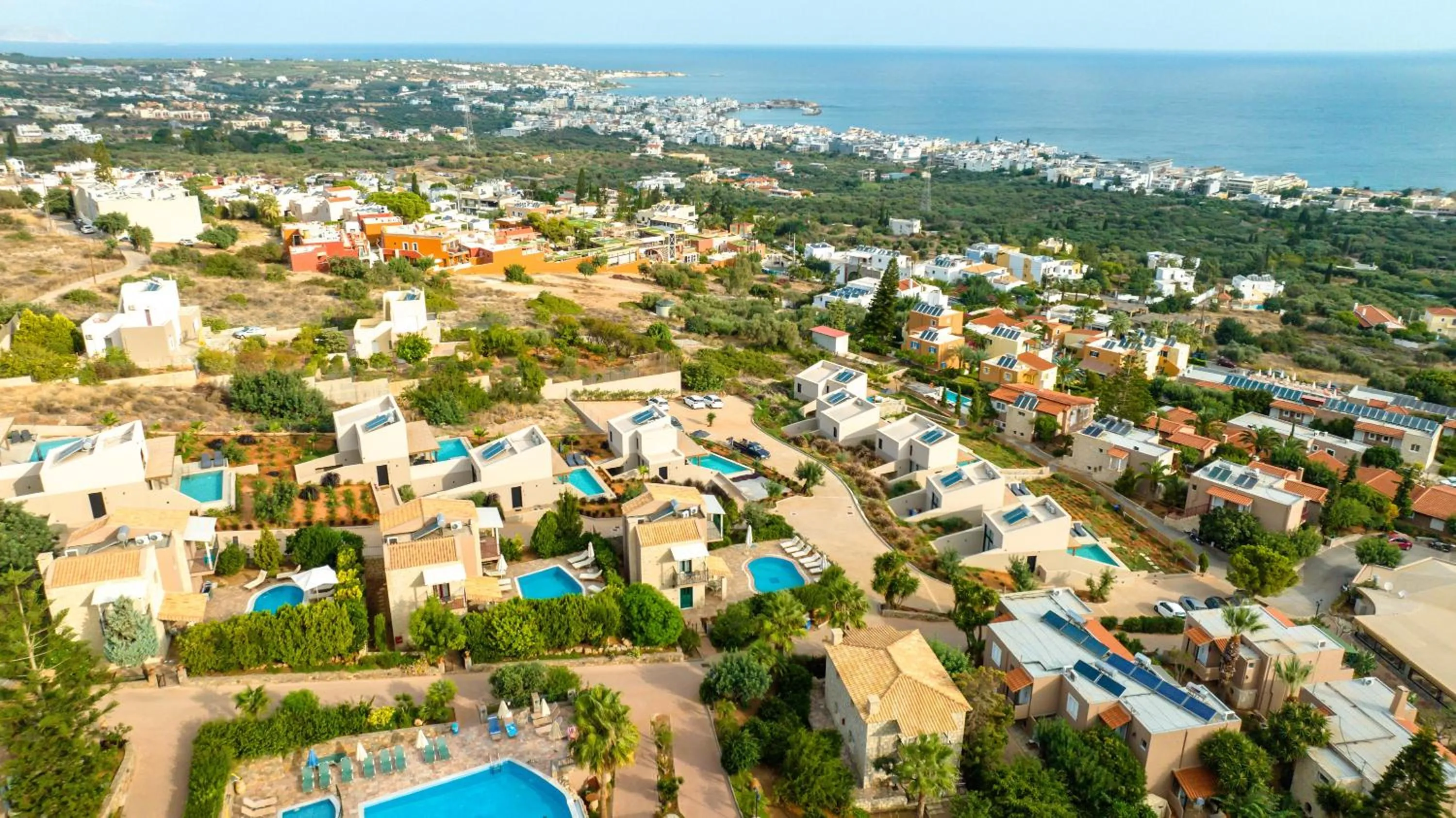 Bird's eye view in Marni Village