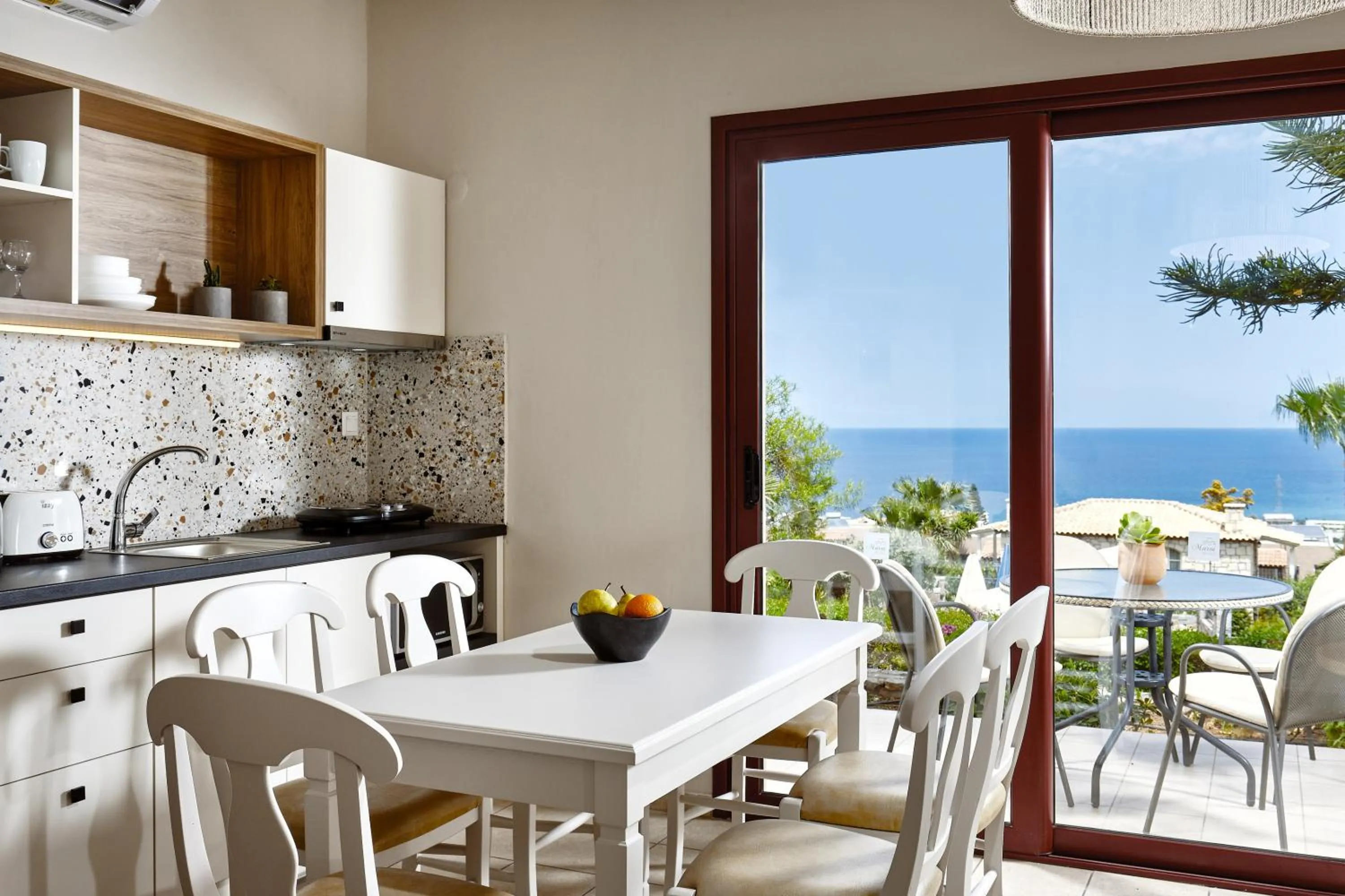 Dining area in Marni Village