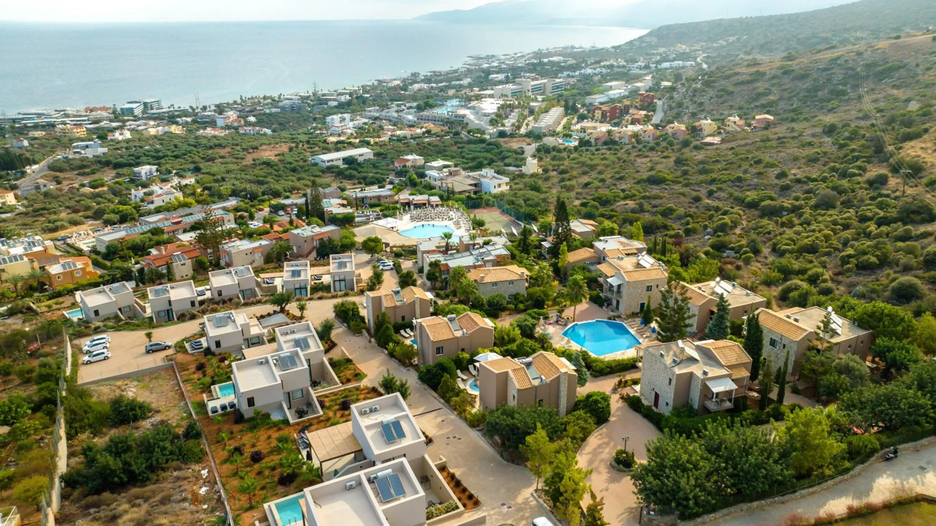 Bird's eye view in Marni Village