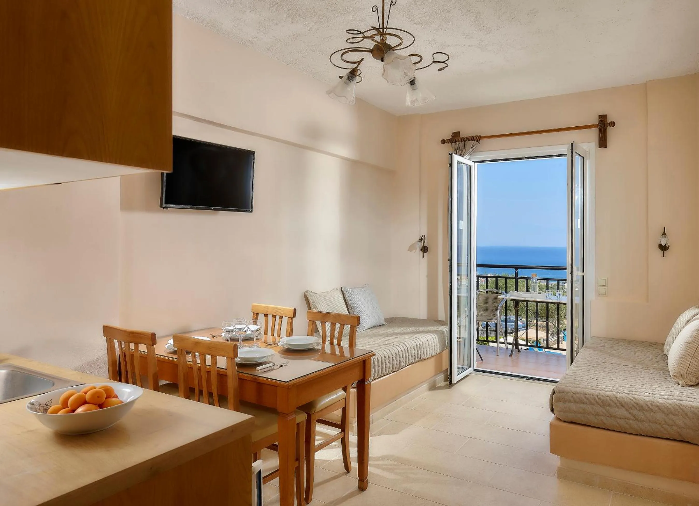 Dining area in Marni Village