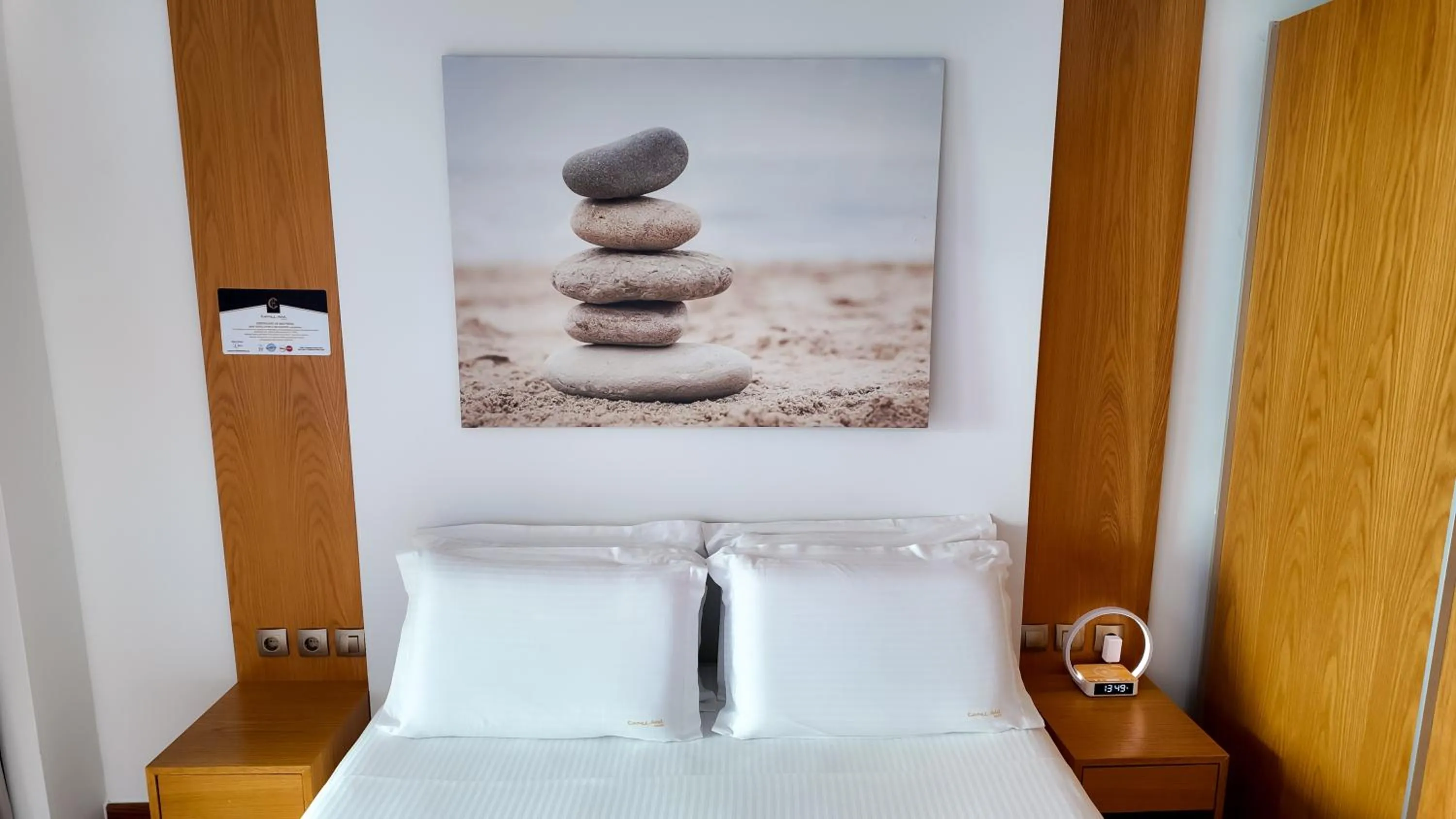 Bed in Coral Hotel Athens