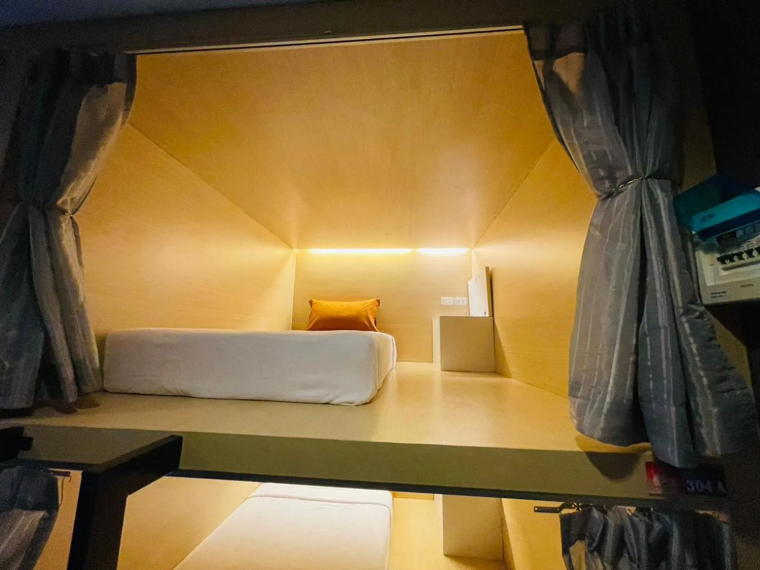 Bed in Rabbitel Phuket