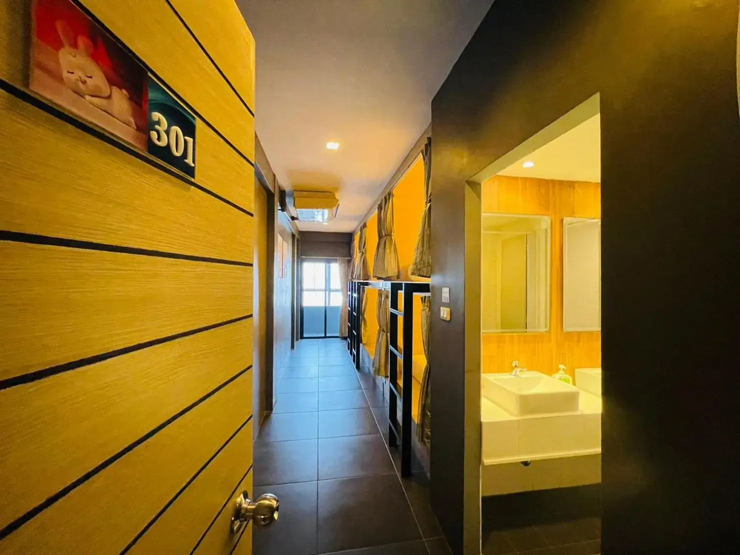 Bed in Rabbitel Phuket Bed in Rabbitel Phuket