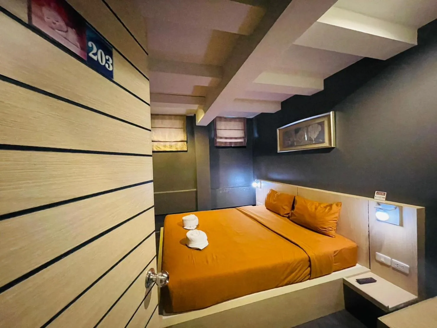 Bed in Rabbitel Phuket