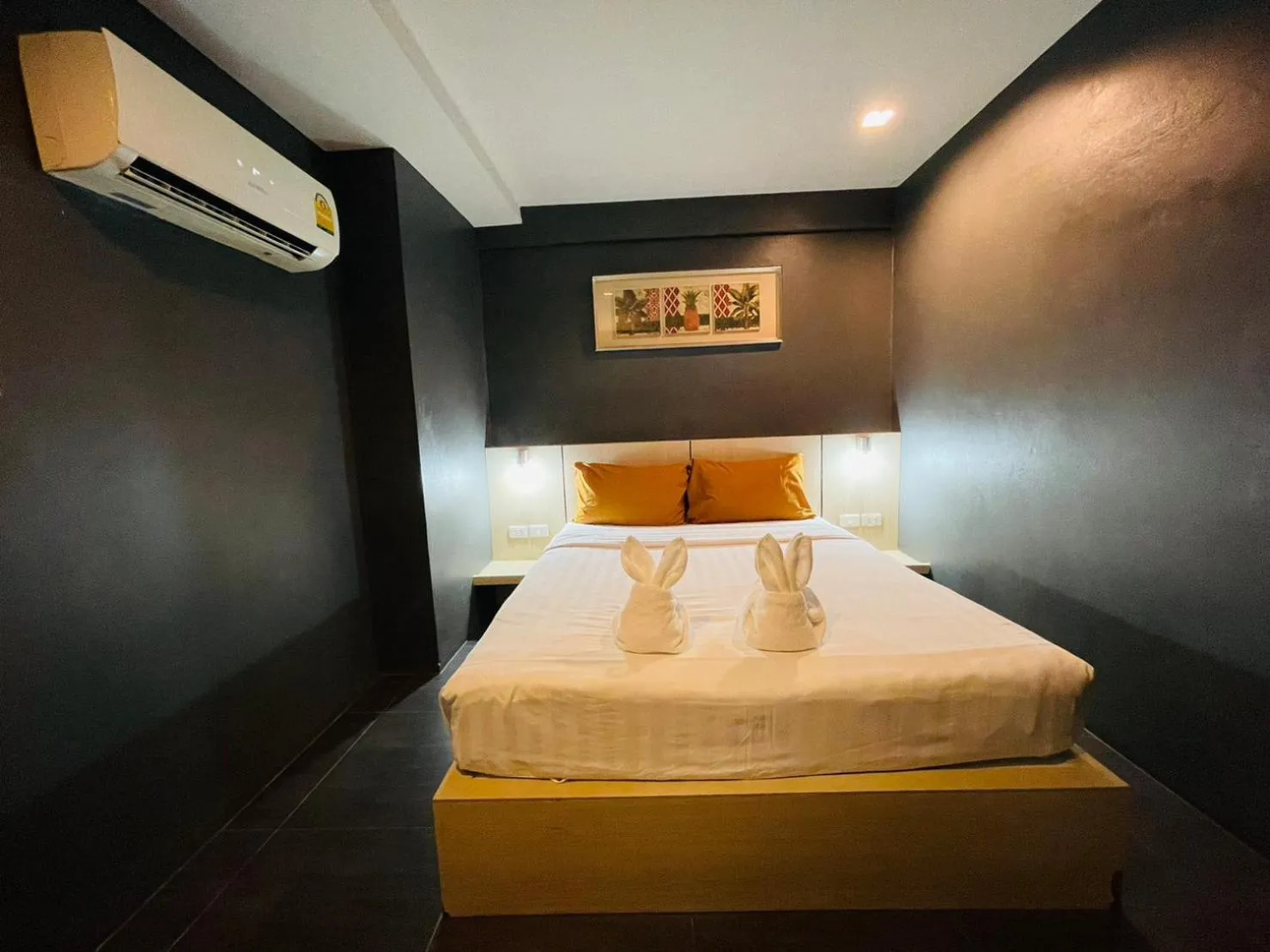 Bed in Rabbitel Phuket