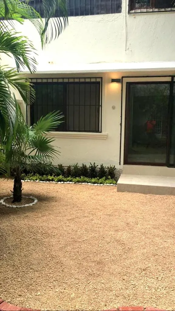 Garden in Departamento Céntrico y Moderno en Cancún.