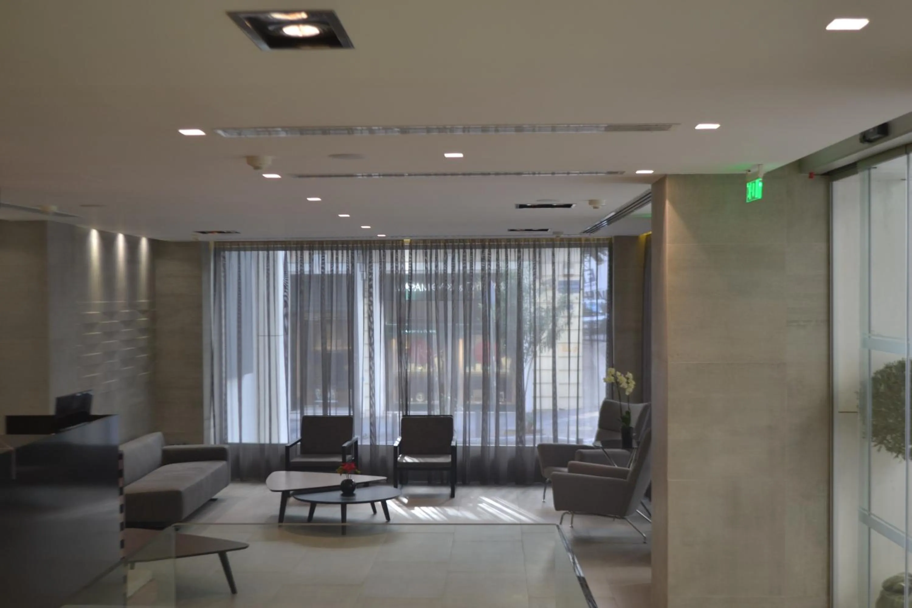 Seating area in Amazon Hotel