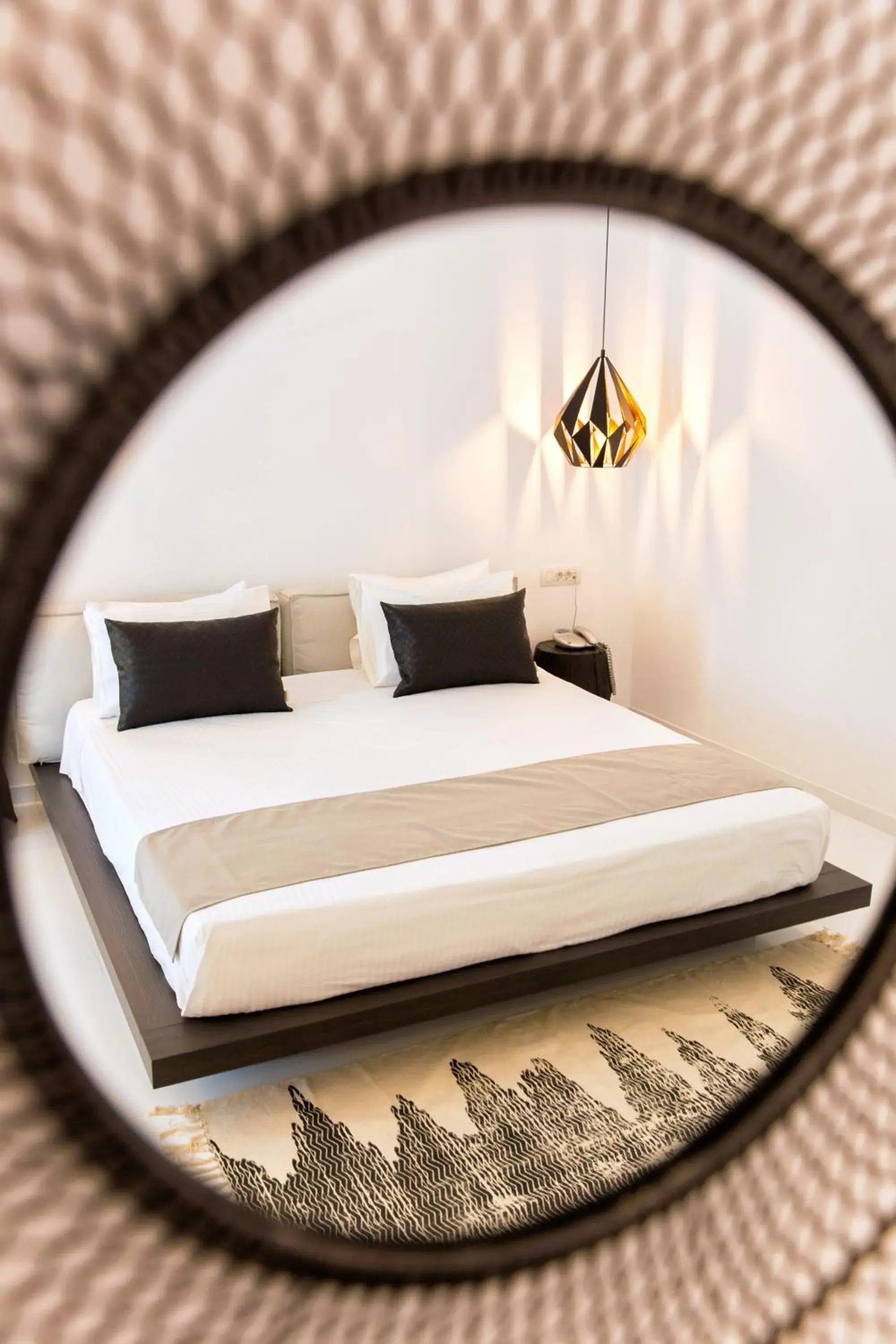 Bed in Paros Agnanti Resort & Spa Bed in Paros Agnanti Resort & Spa