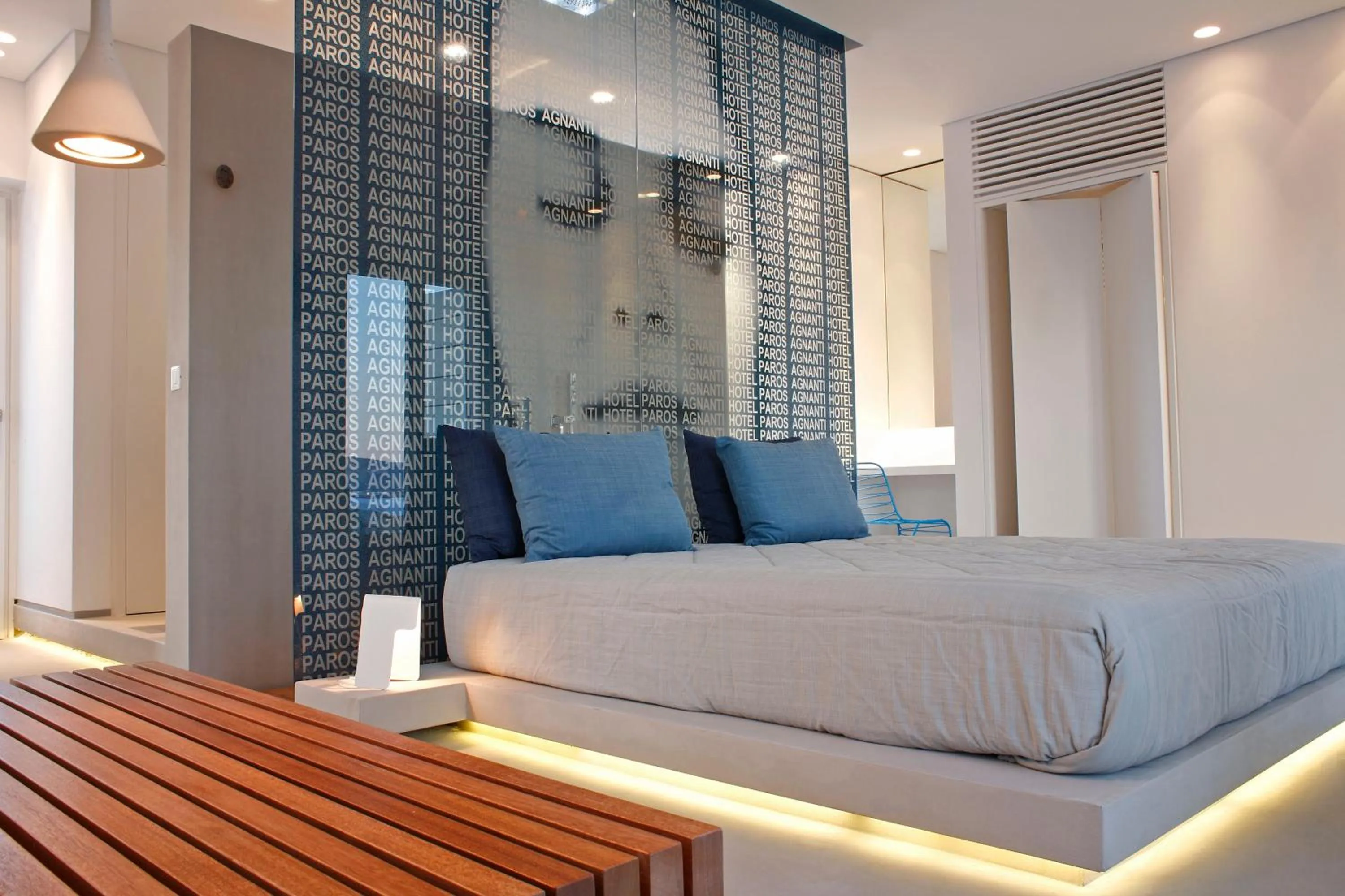 Bed in Paros Agnanti Resort & Spa