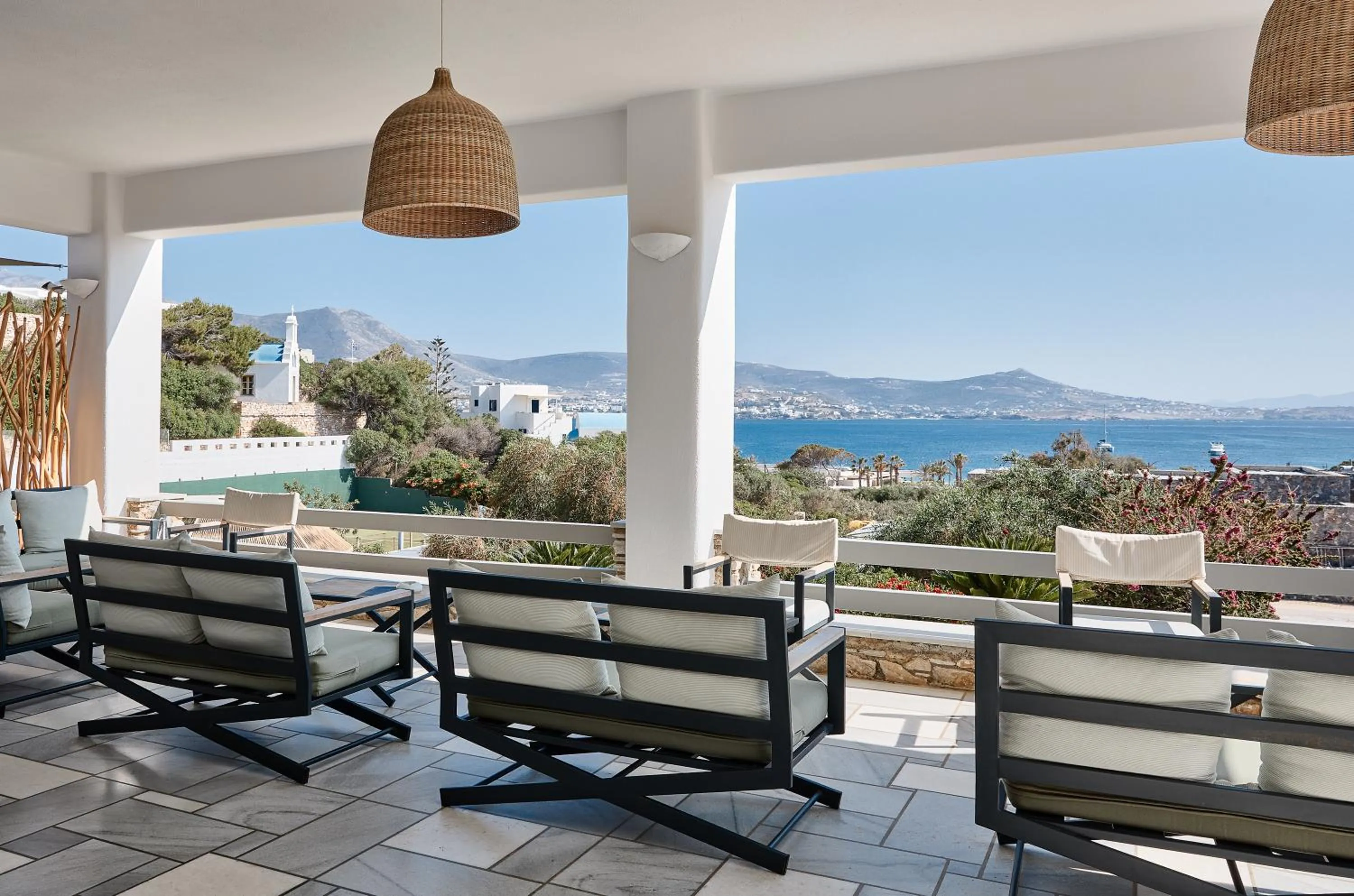 Balcony/Terrace in Paros Agnanti Resort & Spa