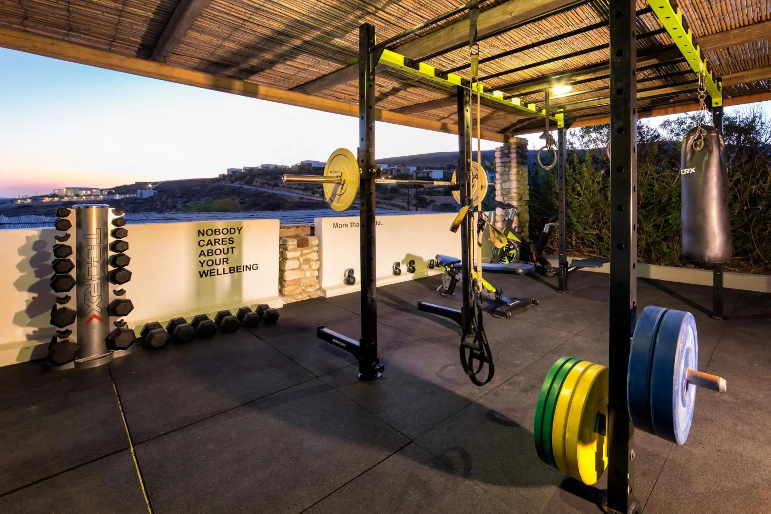 Fitness centre/facilities in Paros Agnanti Resort & Spa Fitness centre/facilities in Paros Agnanti Resort & Spa