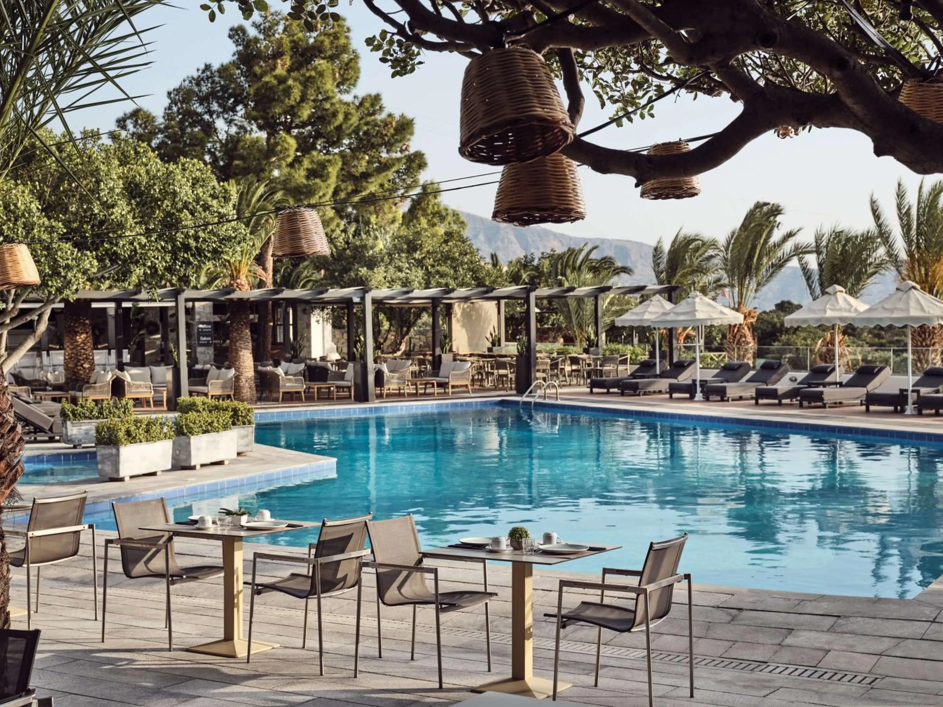 Swimming pool in Elounda Palm Hotel & Suites