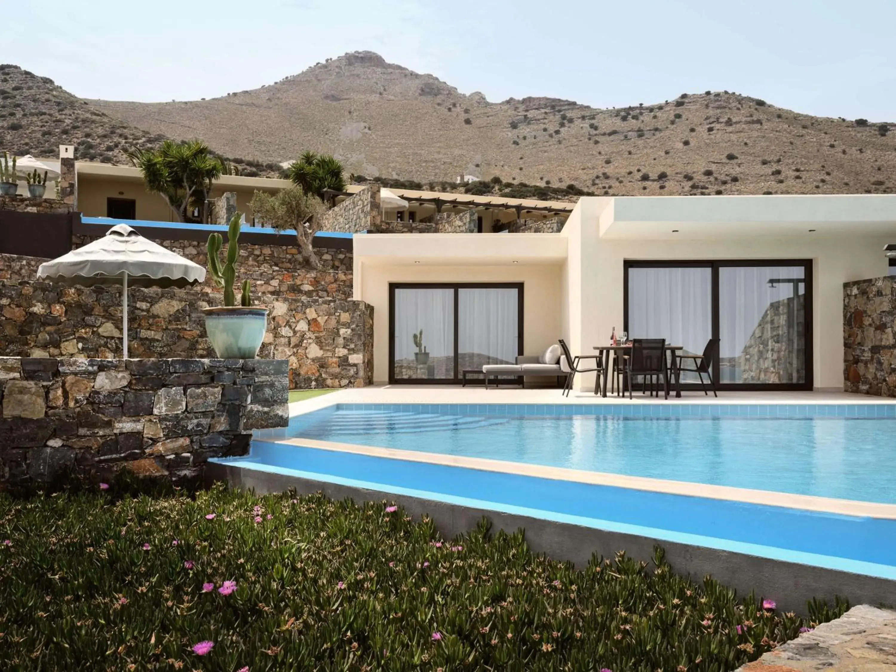 Two Bedroom Family Suite Private Pool in Elounda Palm Hotel & Suites Two Bedroom Family Suite Private Pool in Elounda Palm Hotel & Suites