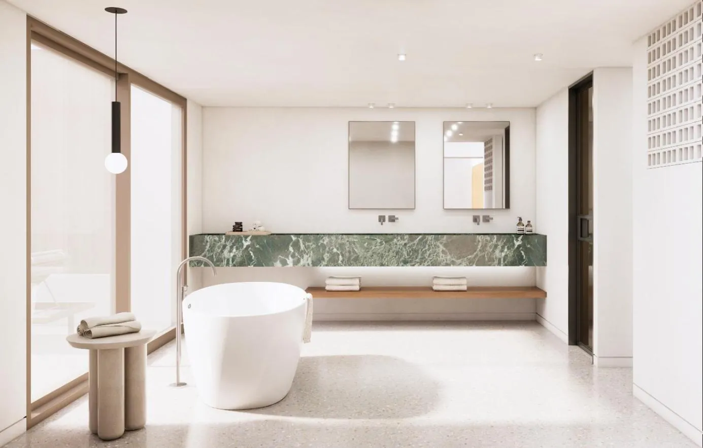 Bathroom in Tinos Beach Hotel