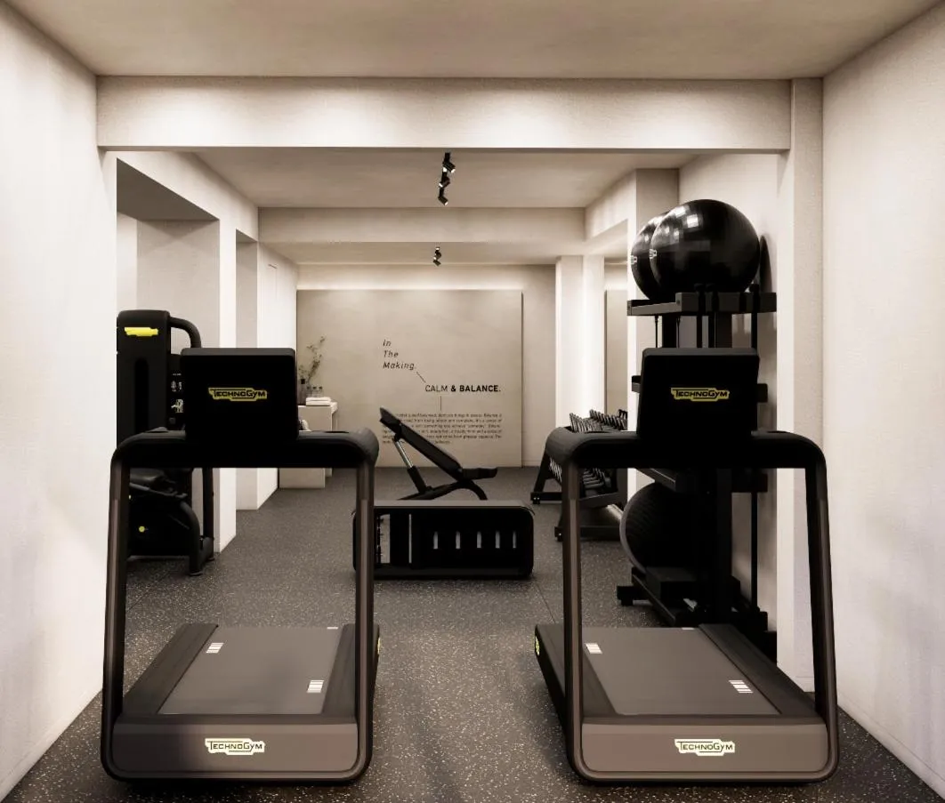 Fitness centre/facilities in Tinos Beach Hotel