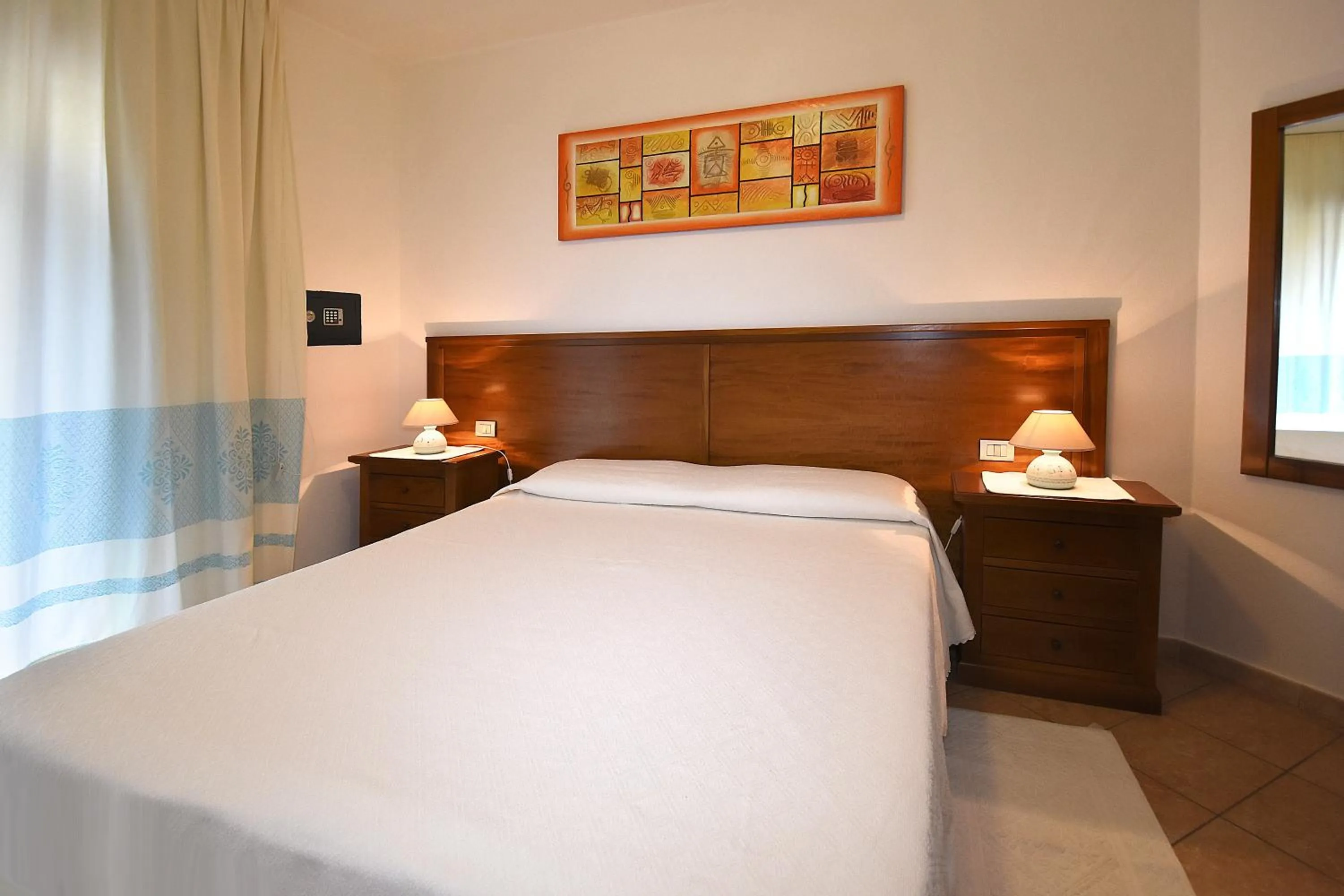 Bed in Hotel Il Girasole