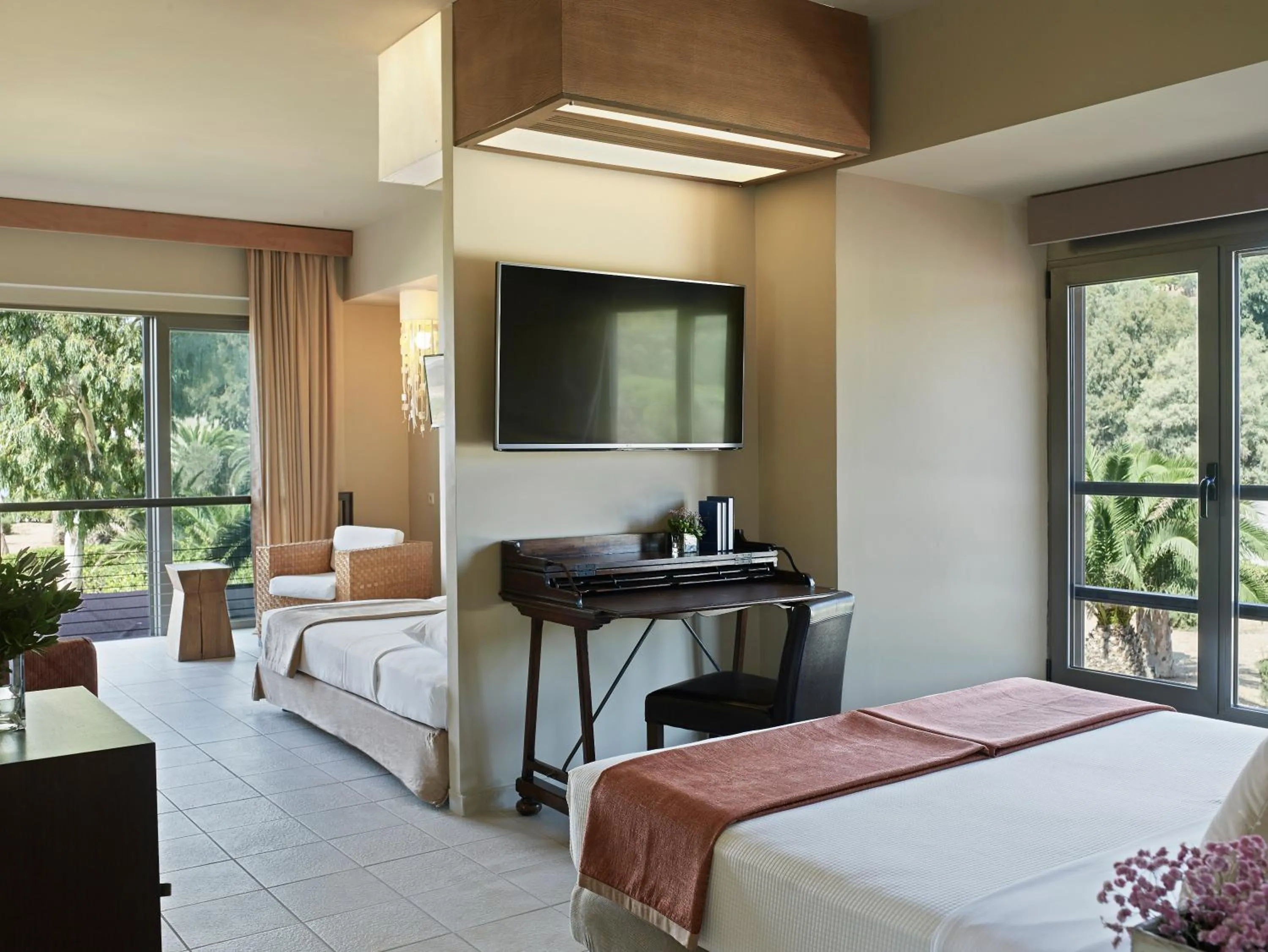 Family, Bed in Aegeon Beach Hotel