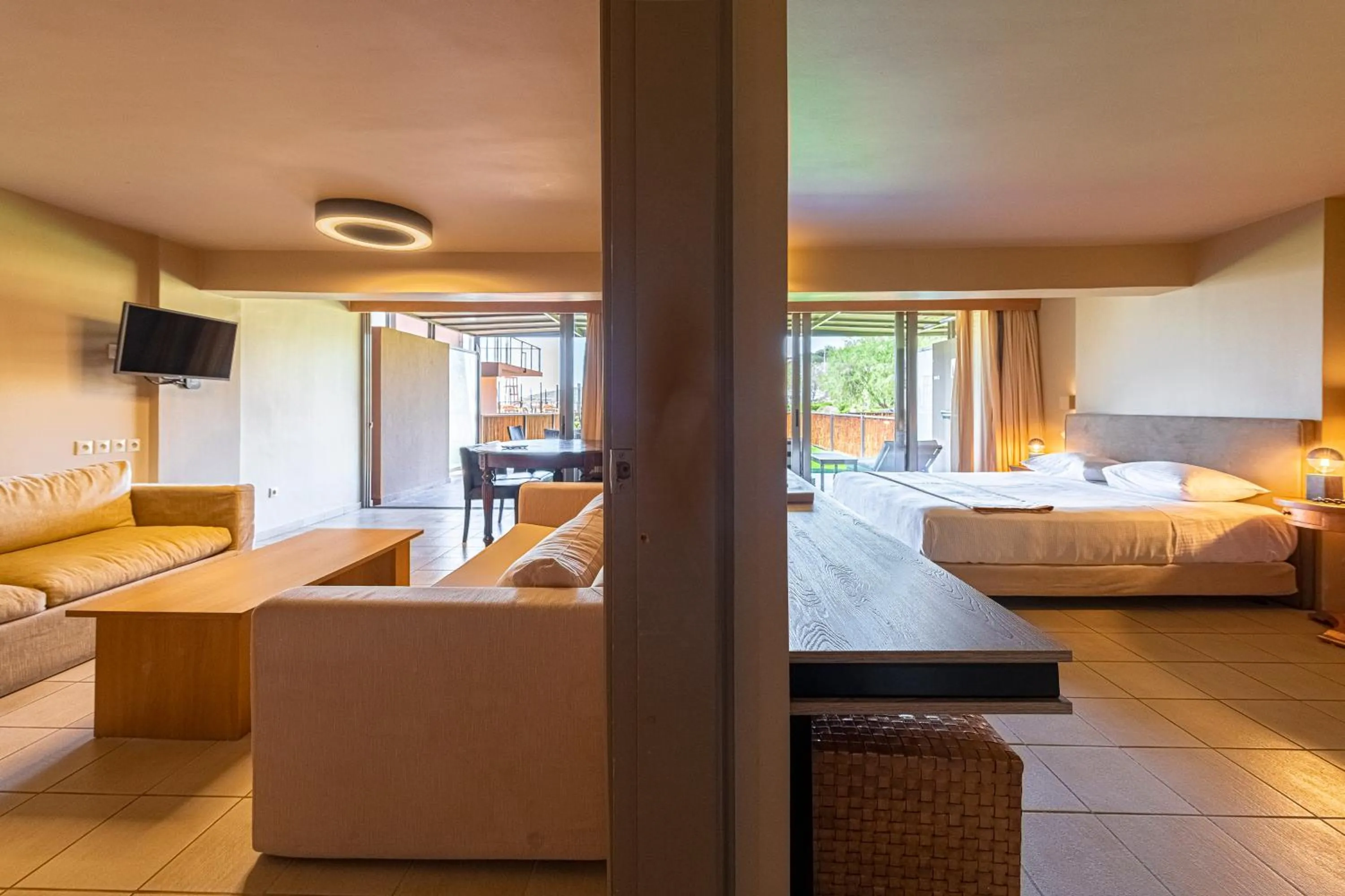 Family, Bed in Aegeon Beach Hotel