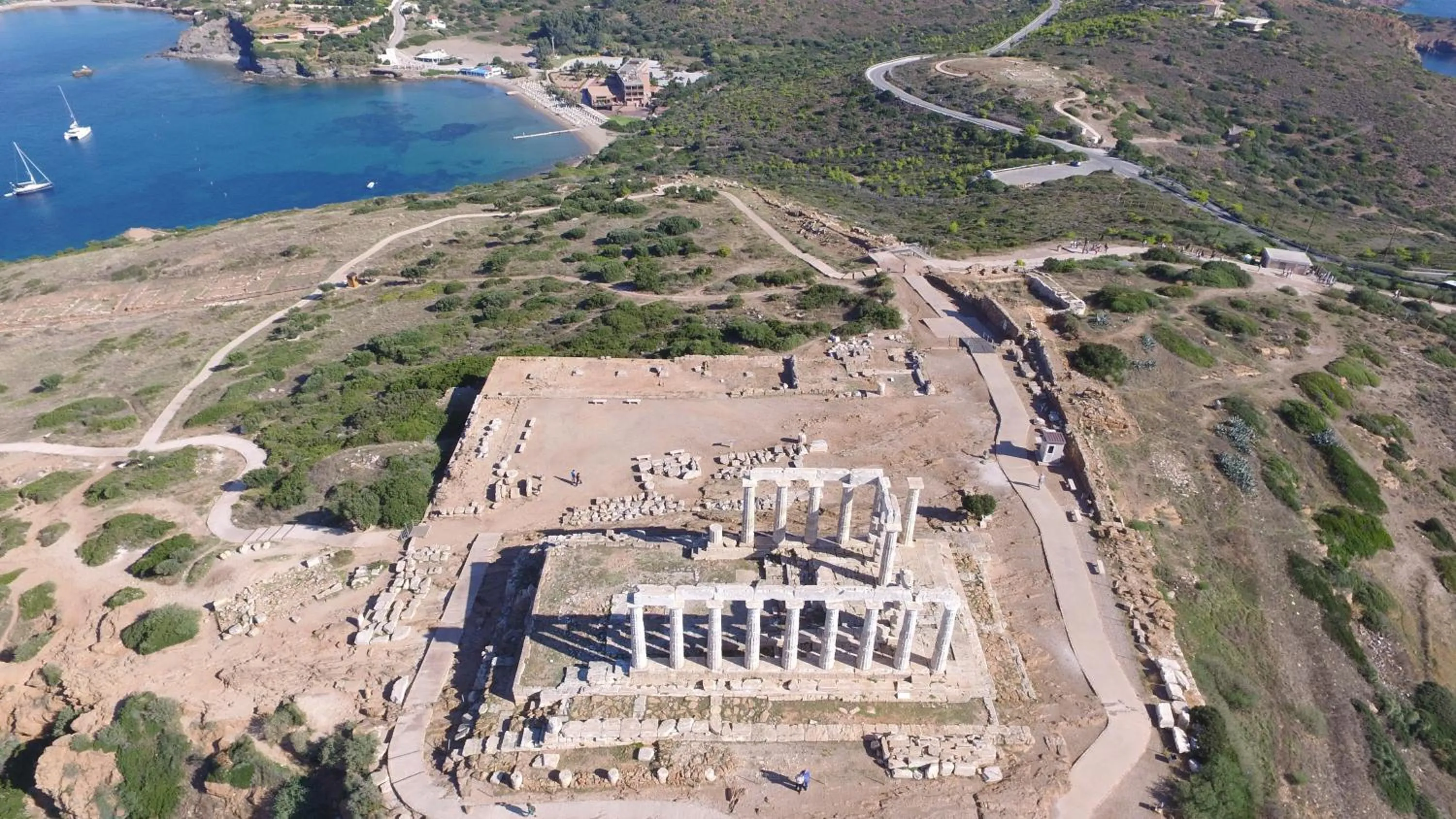 Nearby landmark in Aegeon Beach Hotel