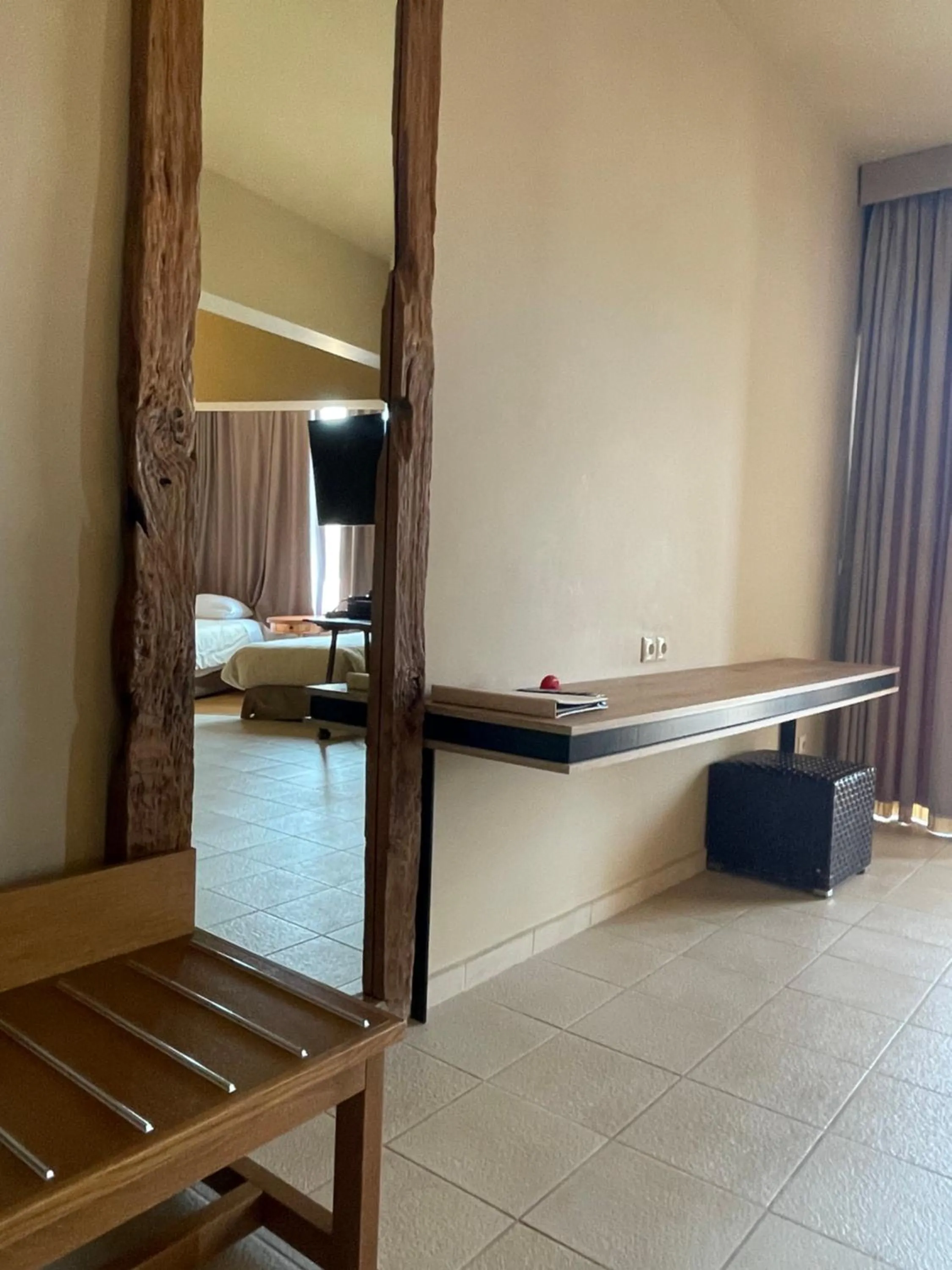 Decorative detail, Bed in Aegeon Beach Hotel