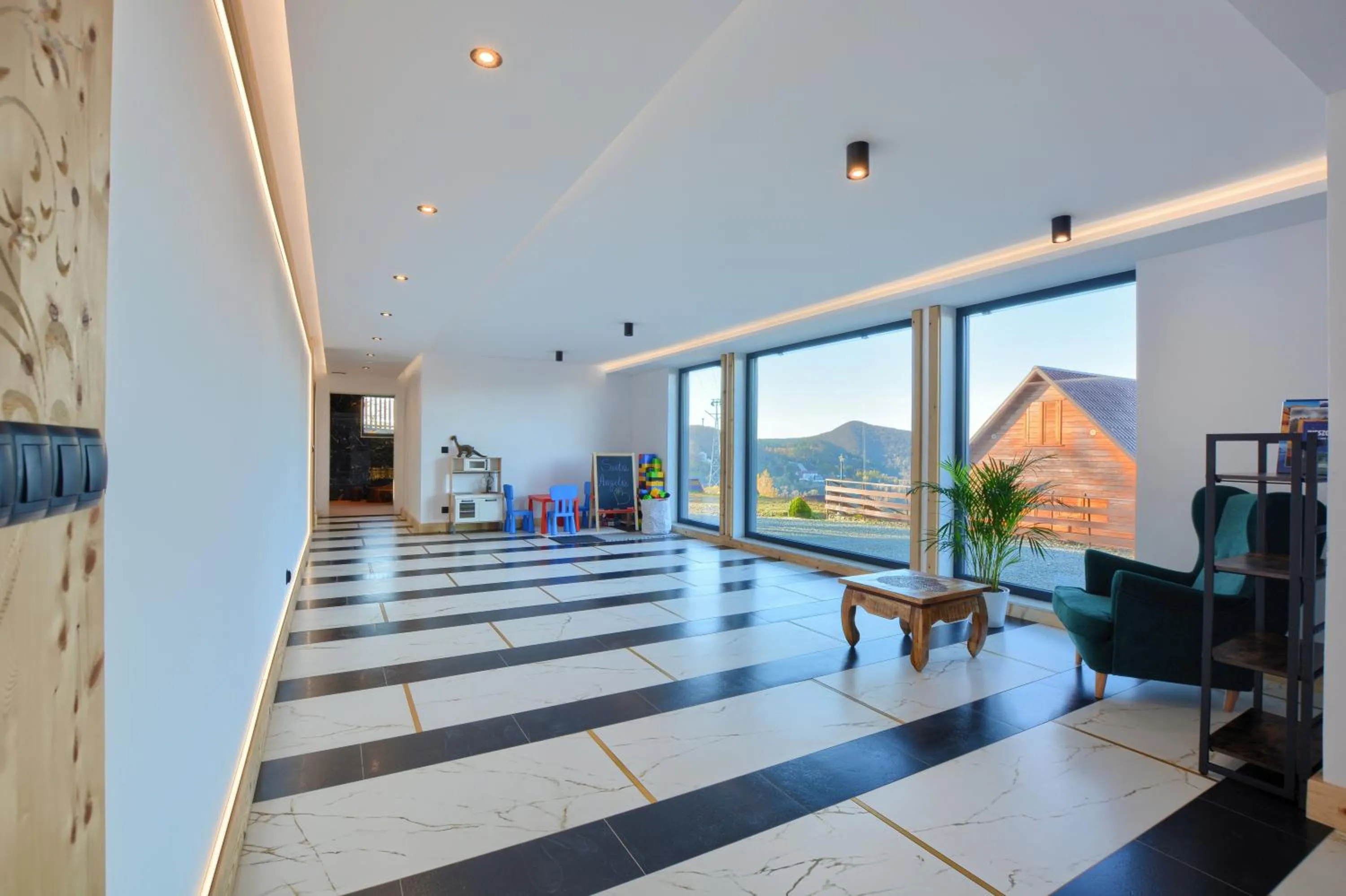 Lobby or reception in Santa Angela Solina Resort & SPA