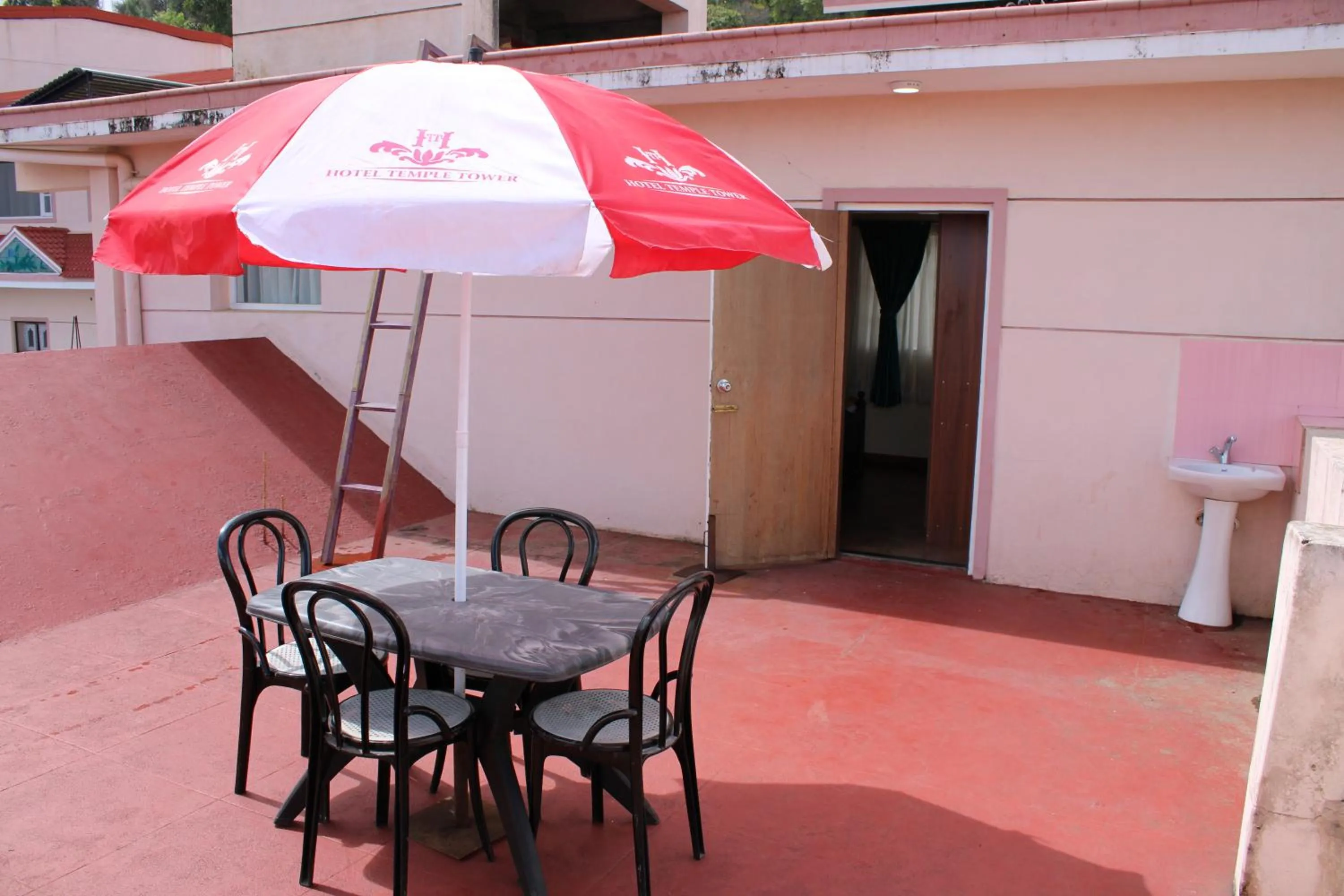 Balcony/Terrace in Hotel Temple Towers