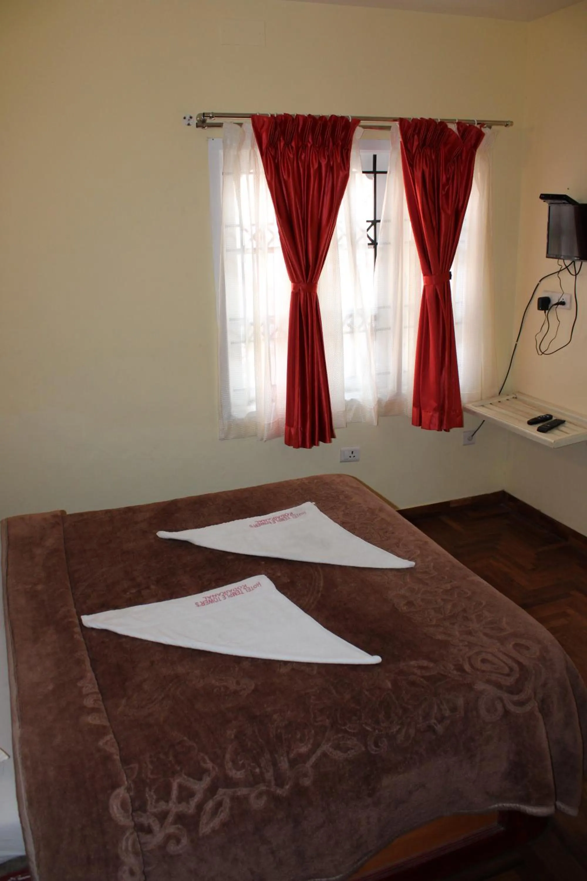 Bedroom, Bed in Hotel Temple Towers