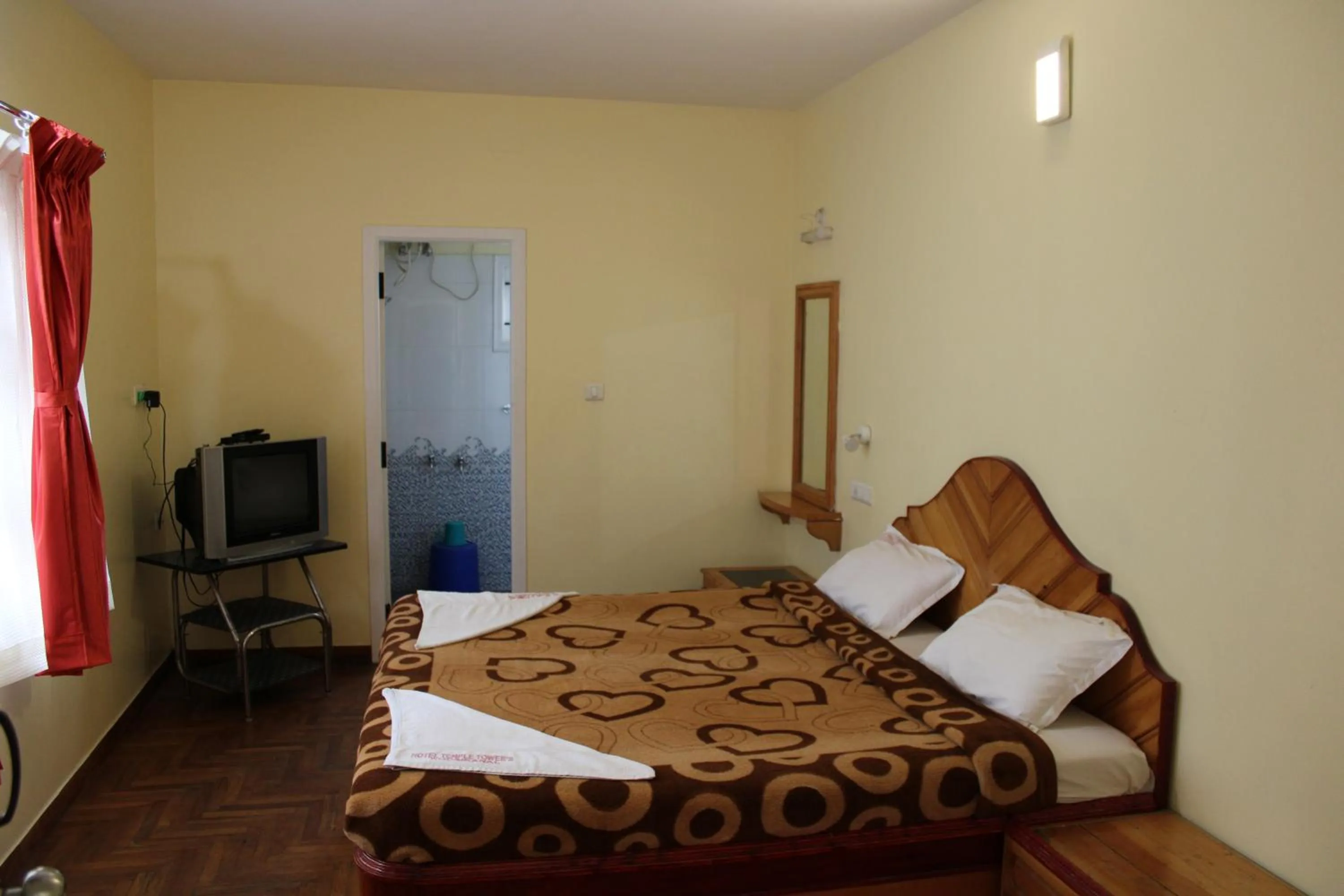 Bedroom, Bed in Hotel Temple Towers