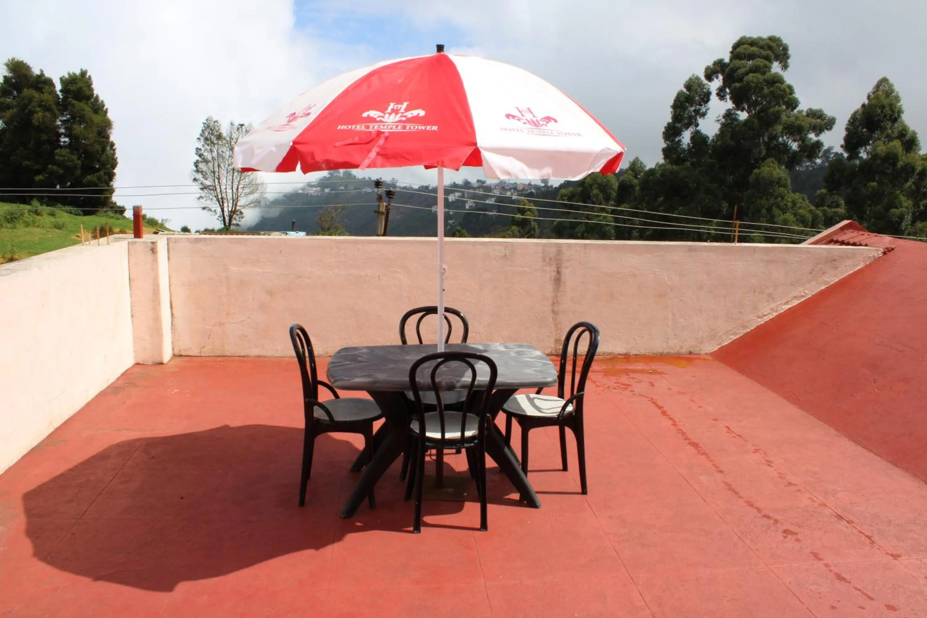 Balcony/Terrace in Hotel Temple Towers