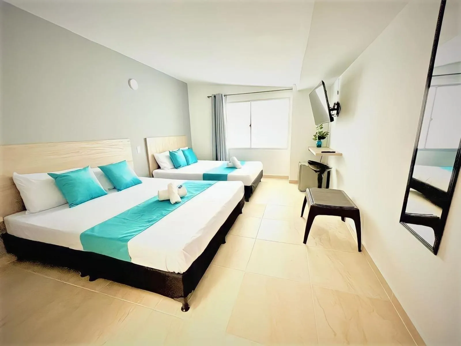 Bed in Hotel 12 Nights