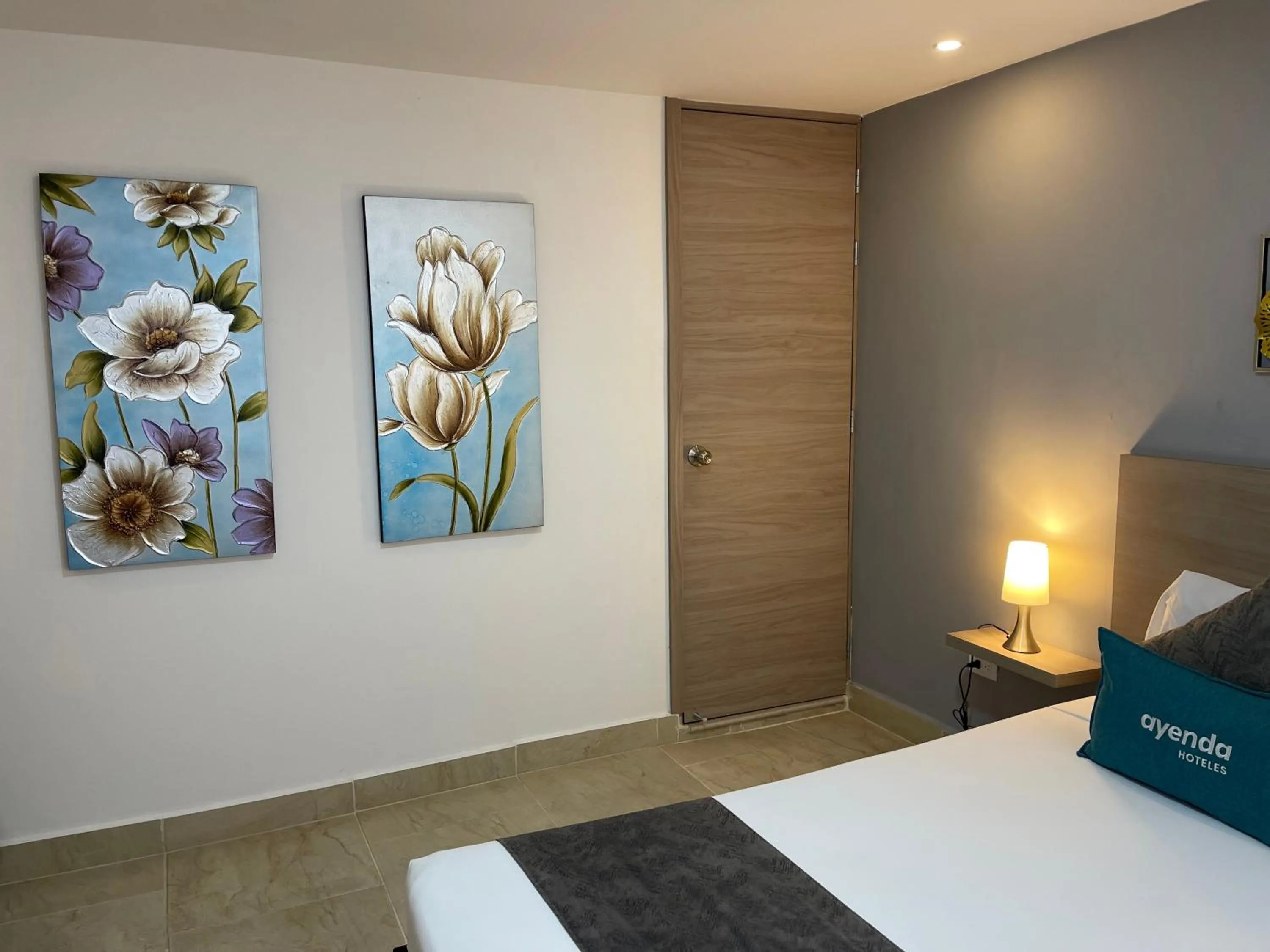 Bed in Hotel 12 Nights