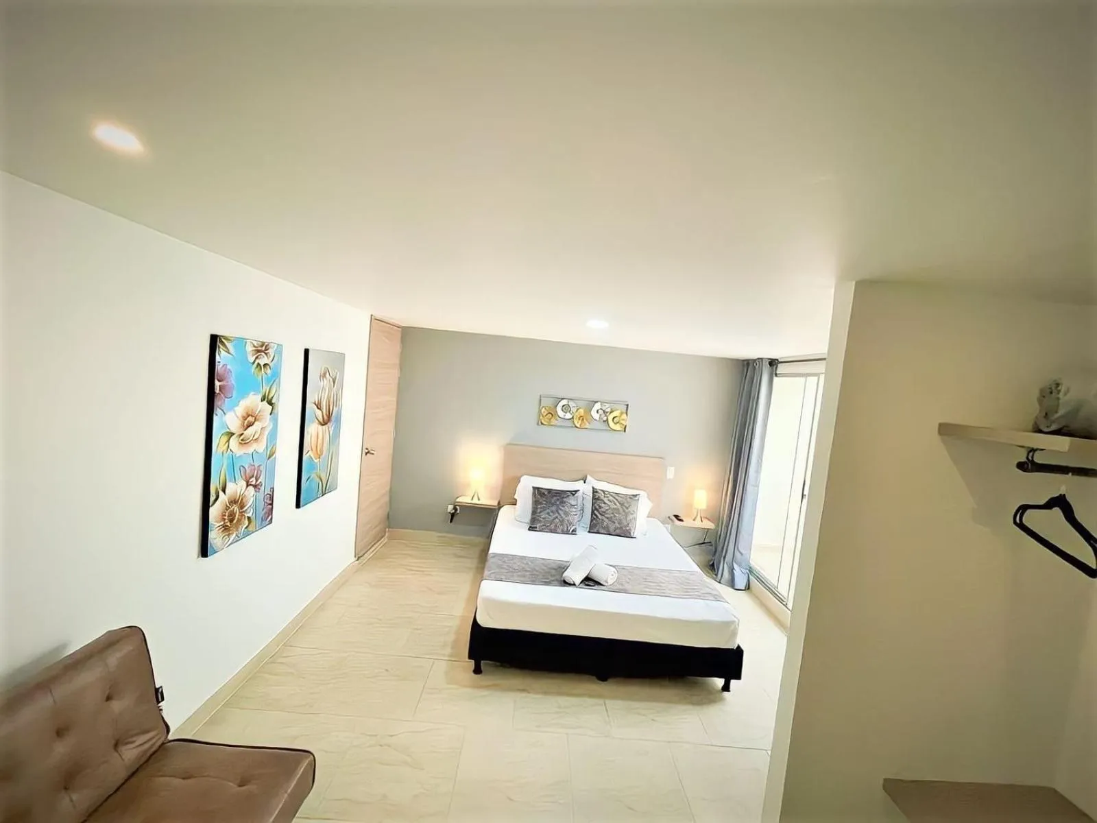 Bed in Hotel 12 Nights