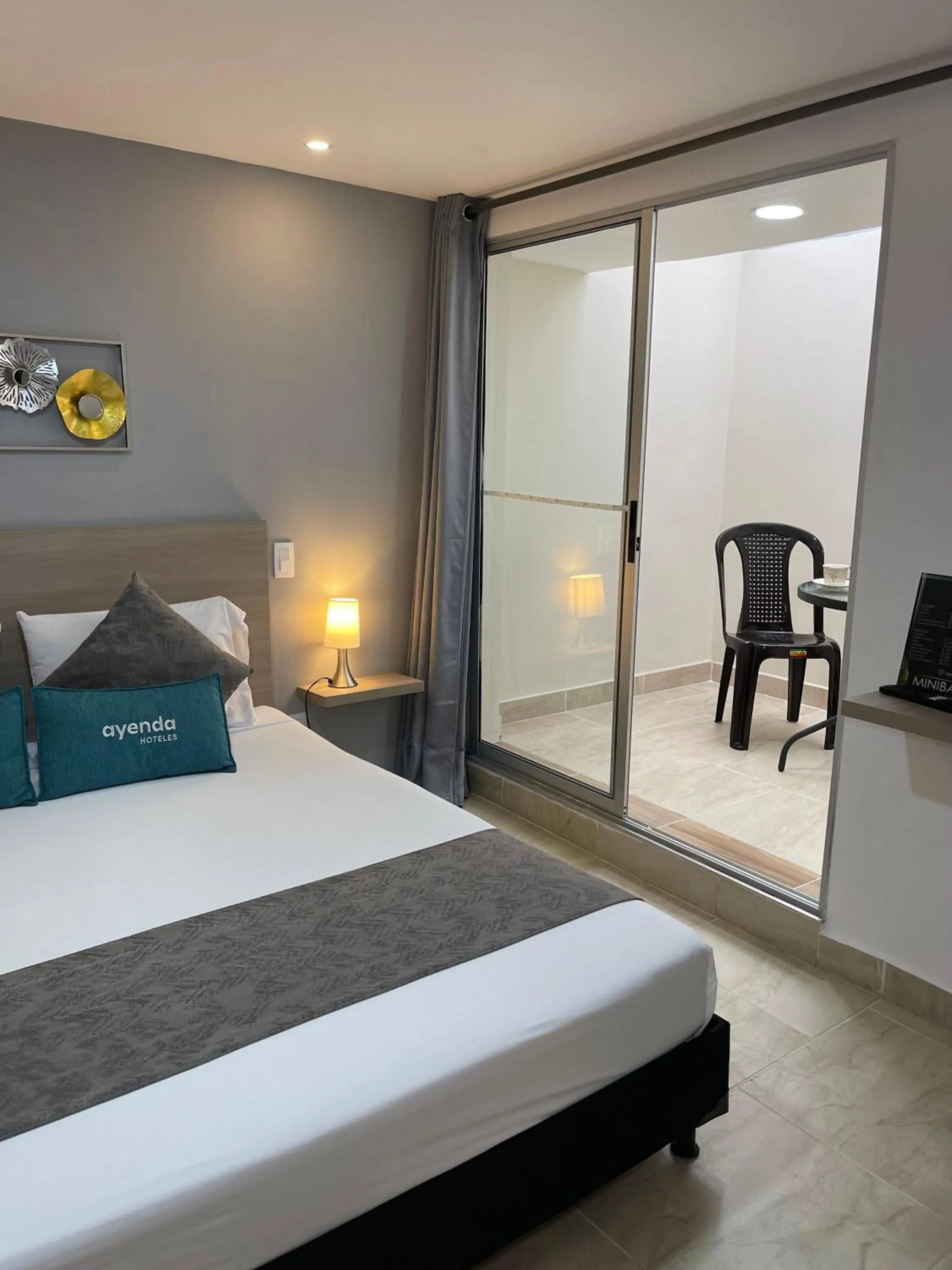 Bed in Hotel 12 Nights