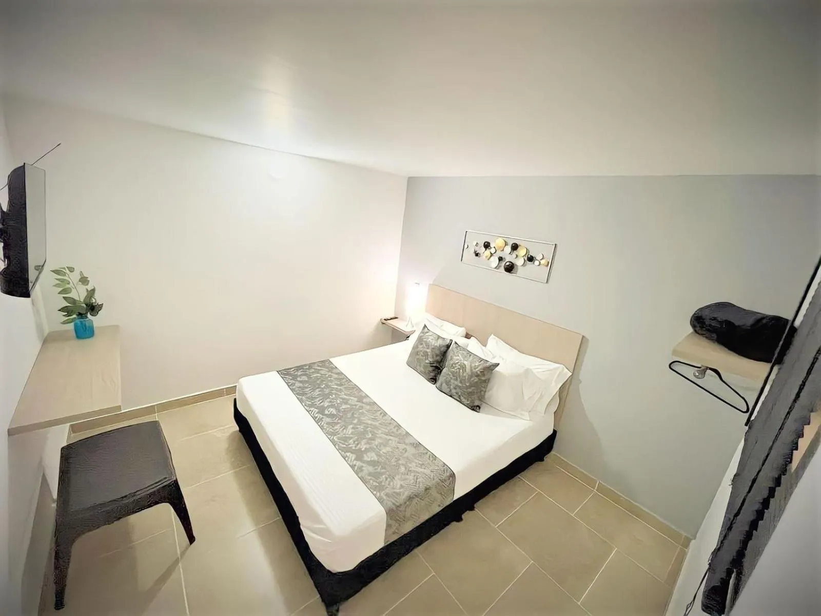 Bed in Hotel 12 Nights