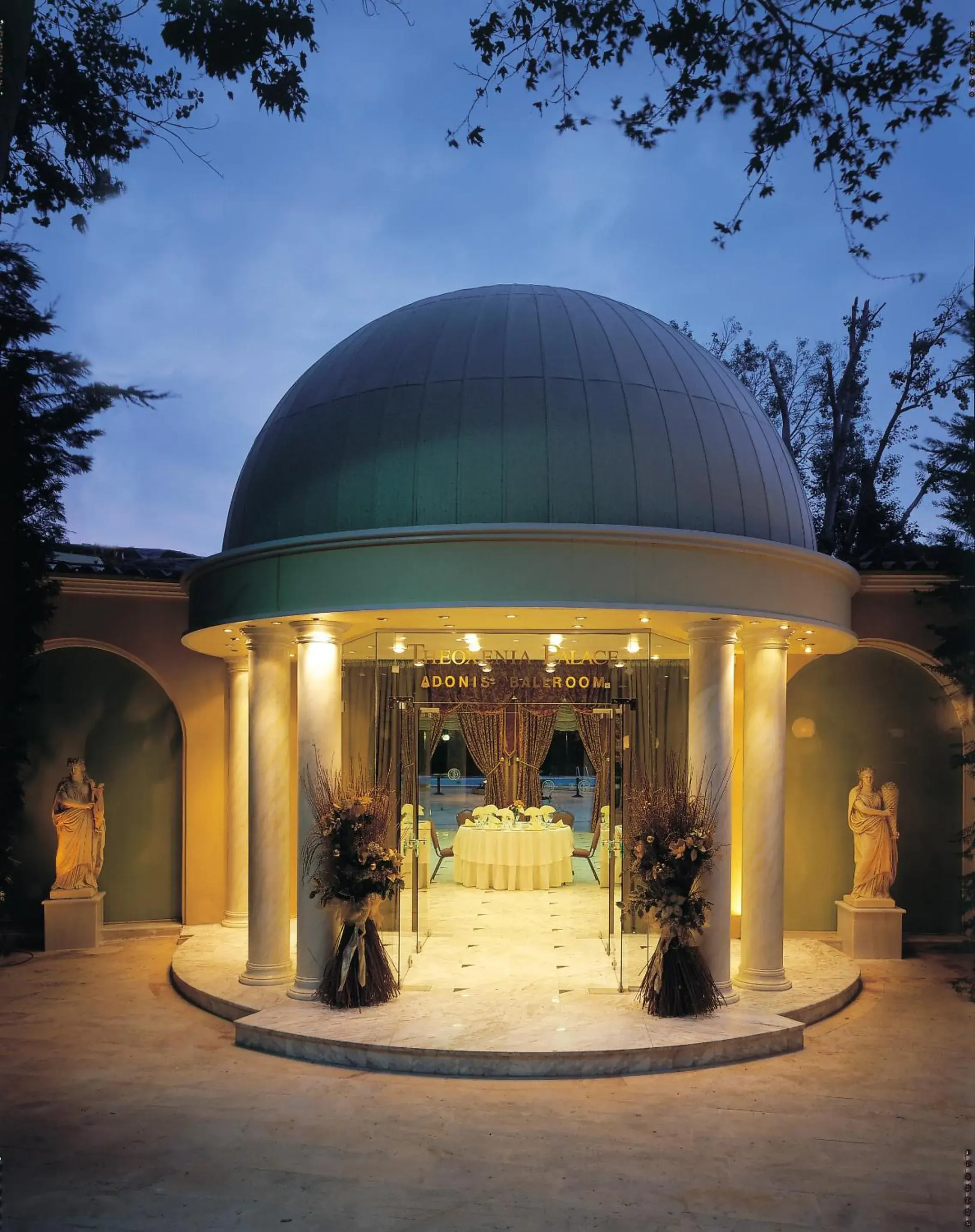 Facade/entrance in Theoxenia Palace Facade/entrance in Theoxenia Palace