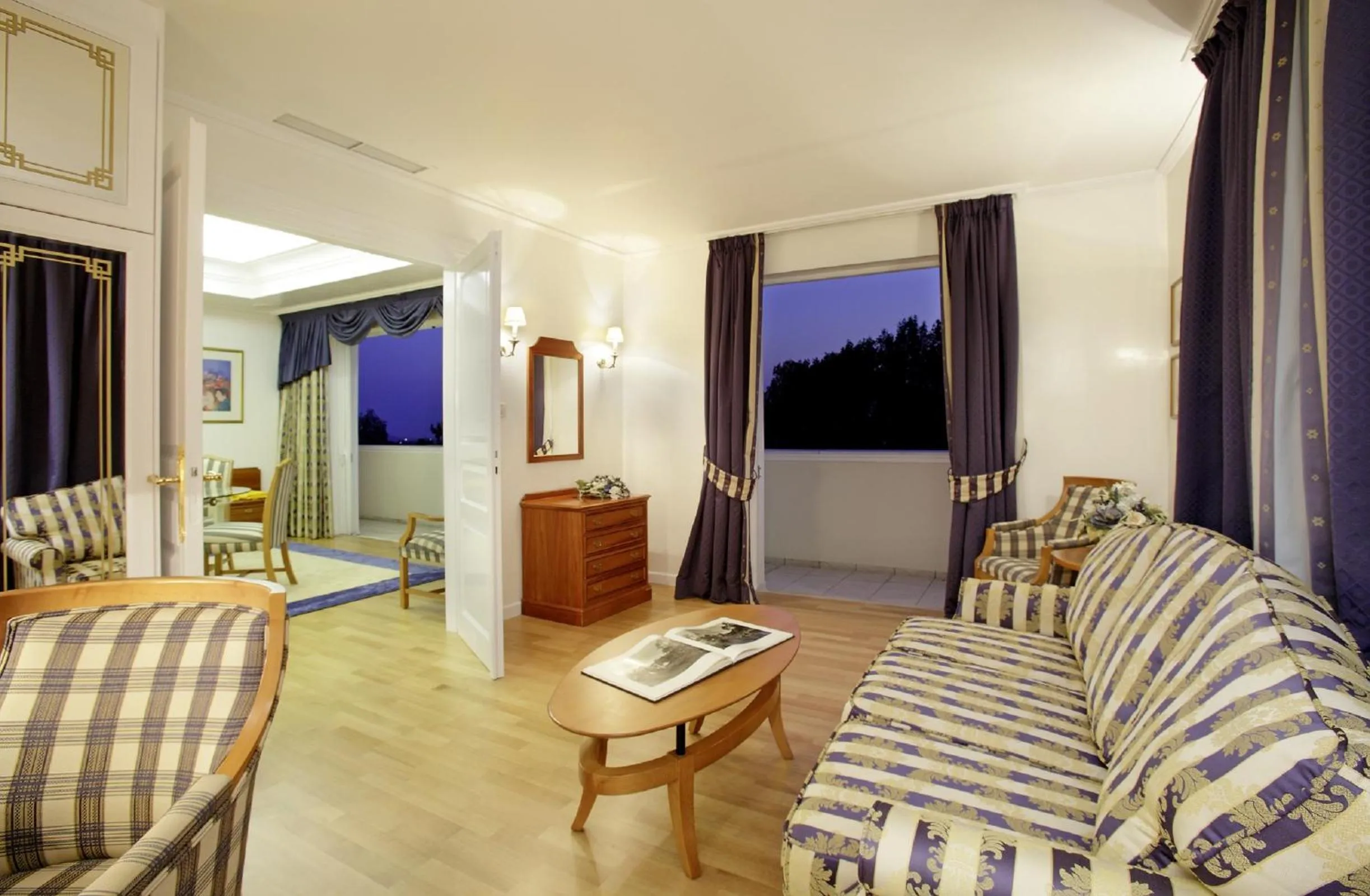 Decorative detail in Theoxenia Palace