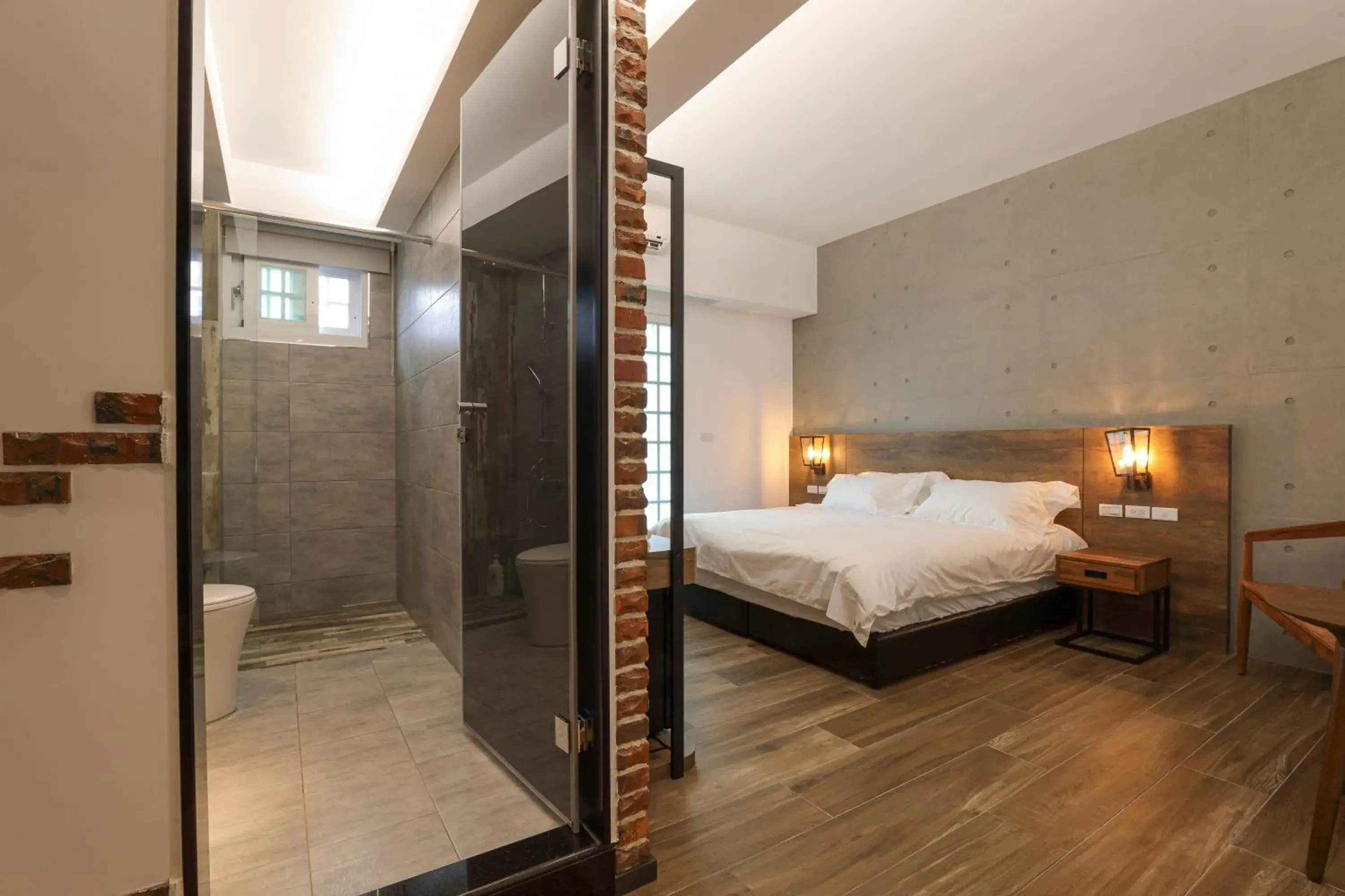 Double Room with Balcony in White Mocha Homestay Double Room with Balcony in White Mocha Homestay