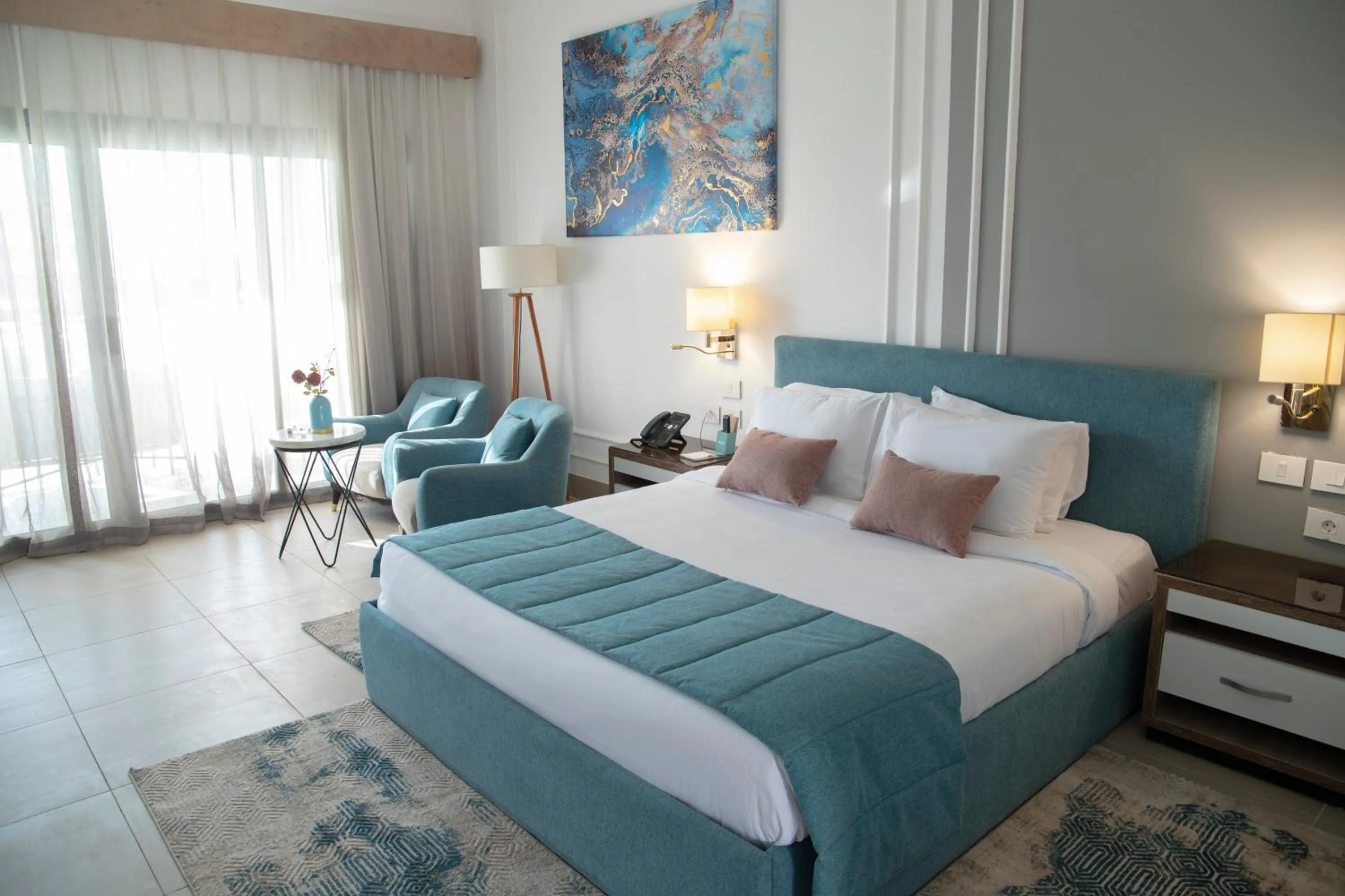 Bedroom in Tolip Olympic International City