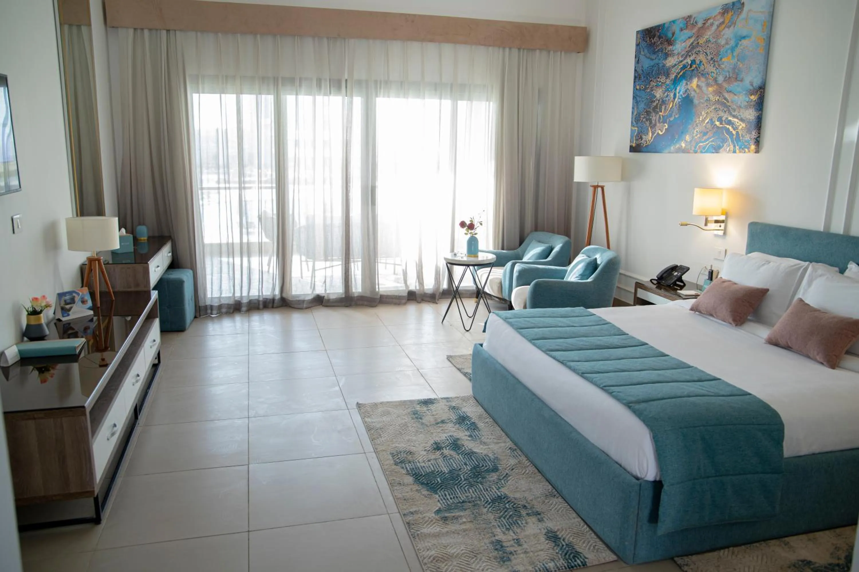 Bedroom in Tolip Olympic International City