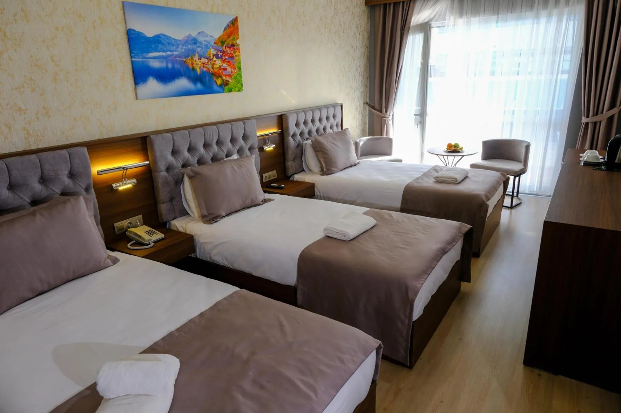 Bed in Velmore Hotel & Spa