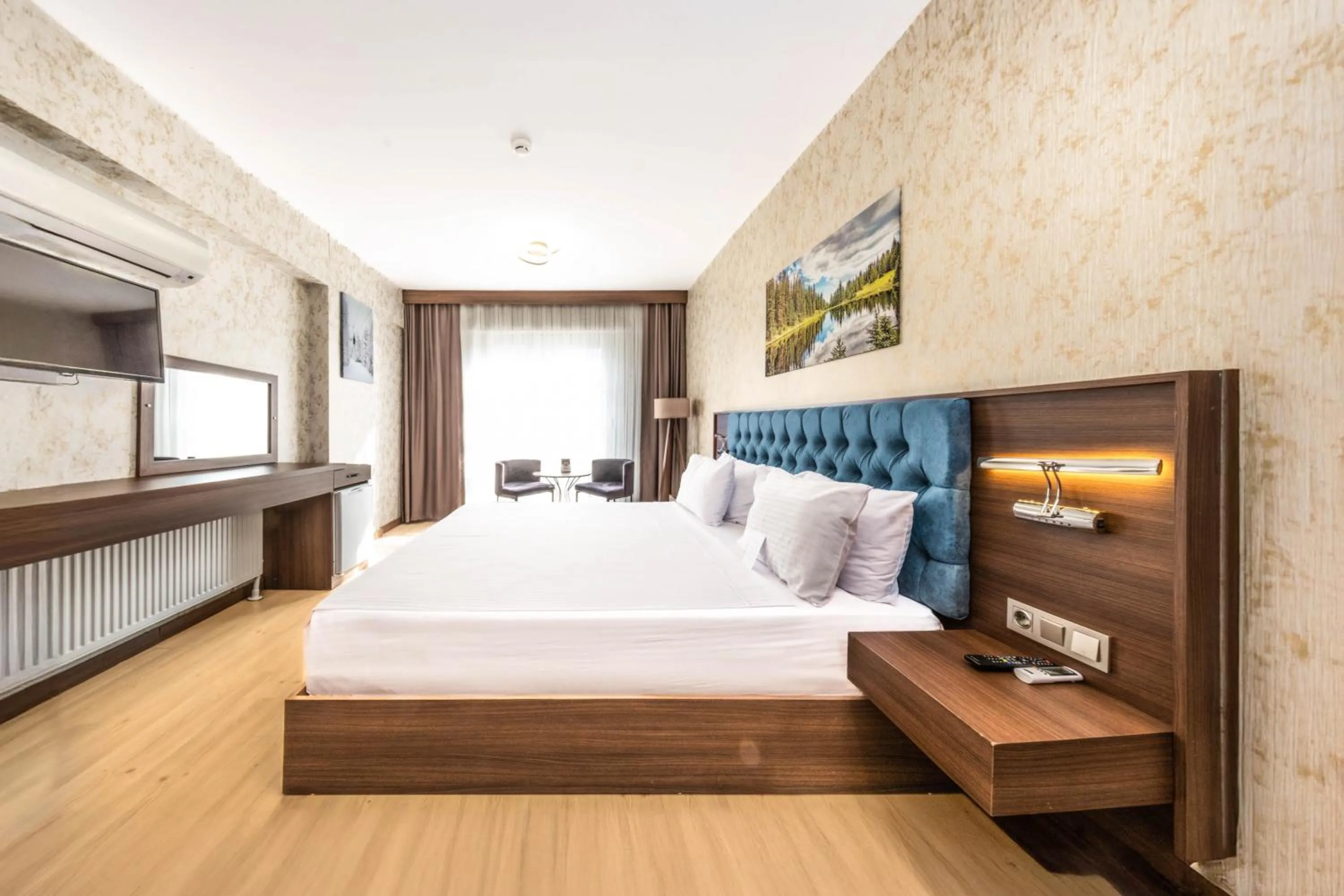 Bed in Velmore Hotel & Spa