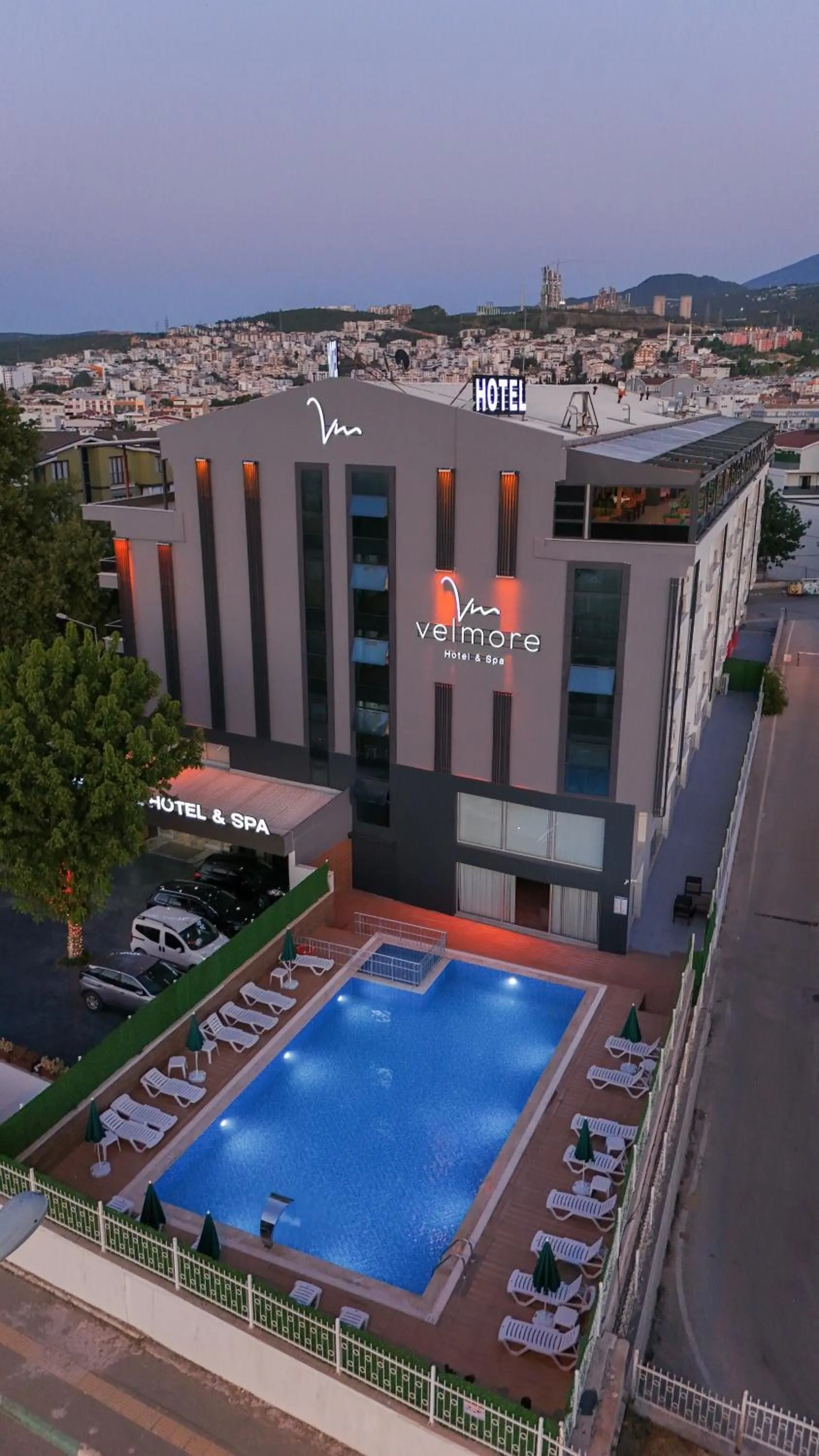 Property building in Velmore Hotel & Spa