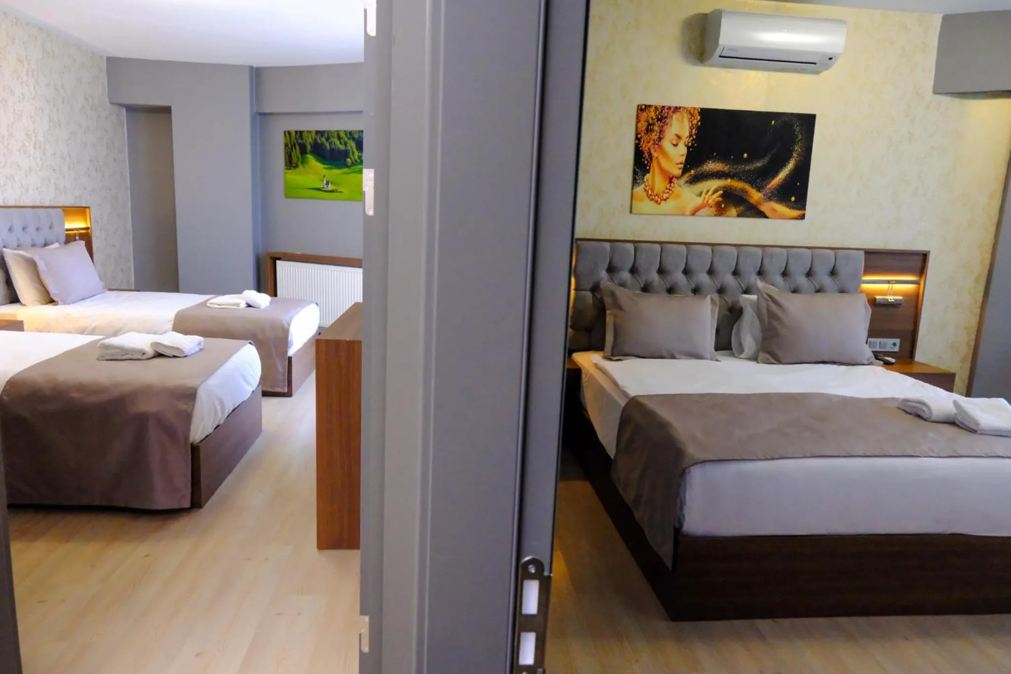 Bed in Velmore Hotel & Spa