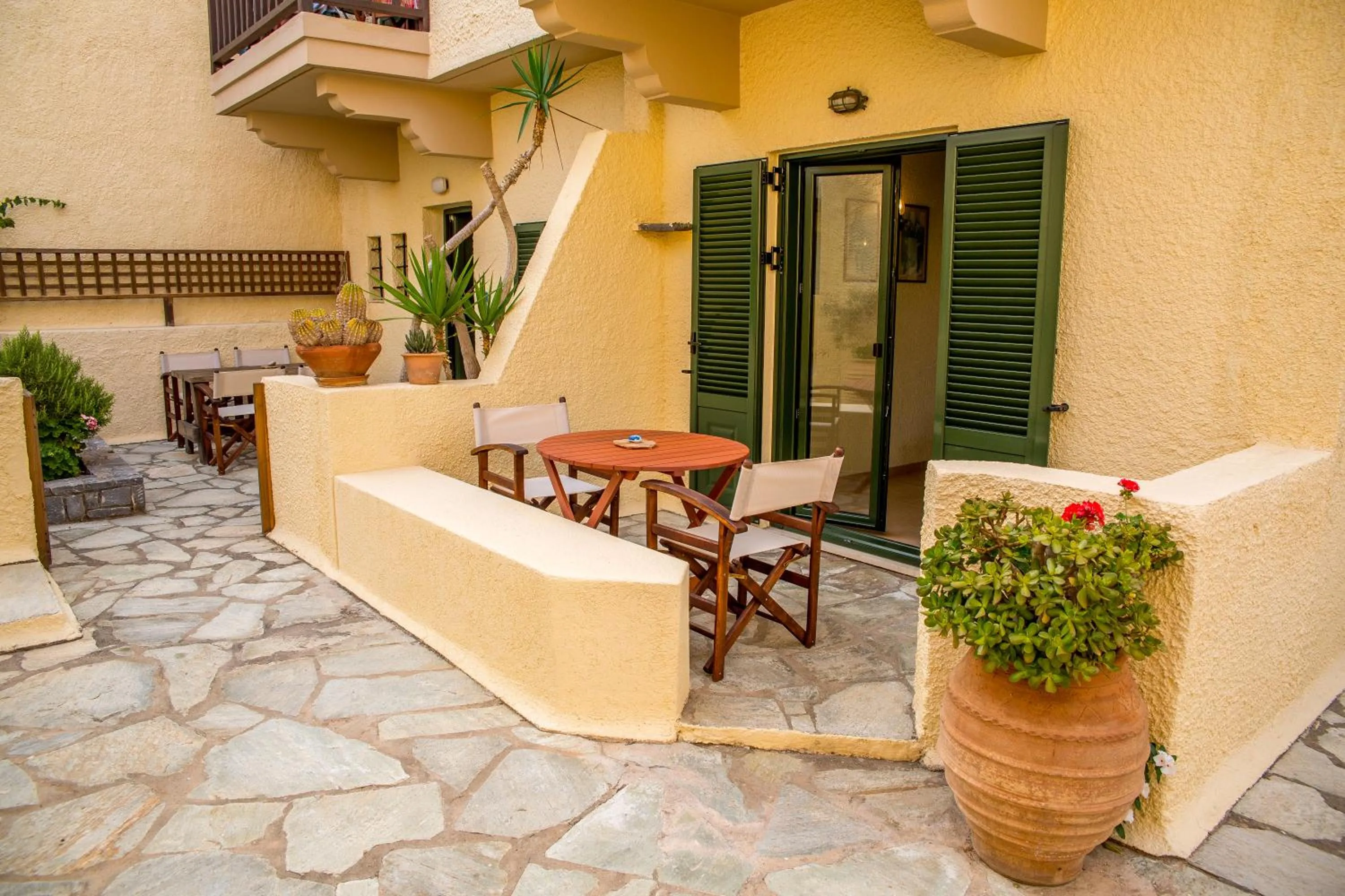 Balcony/Terrace in Porto Sisi Hotel Apartments
